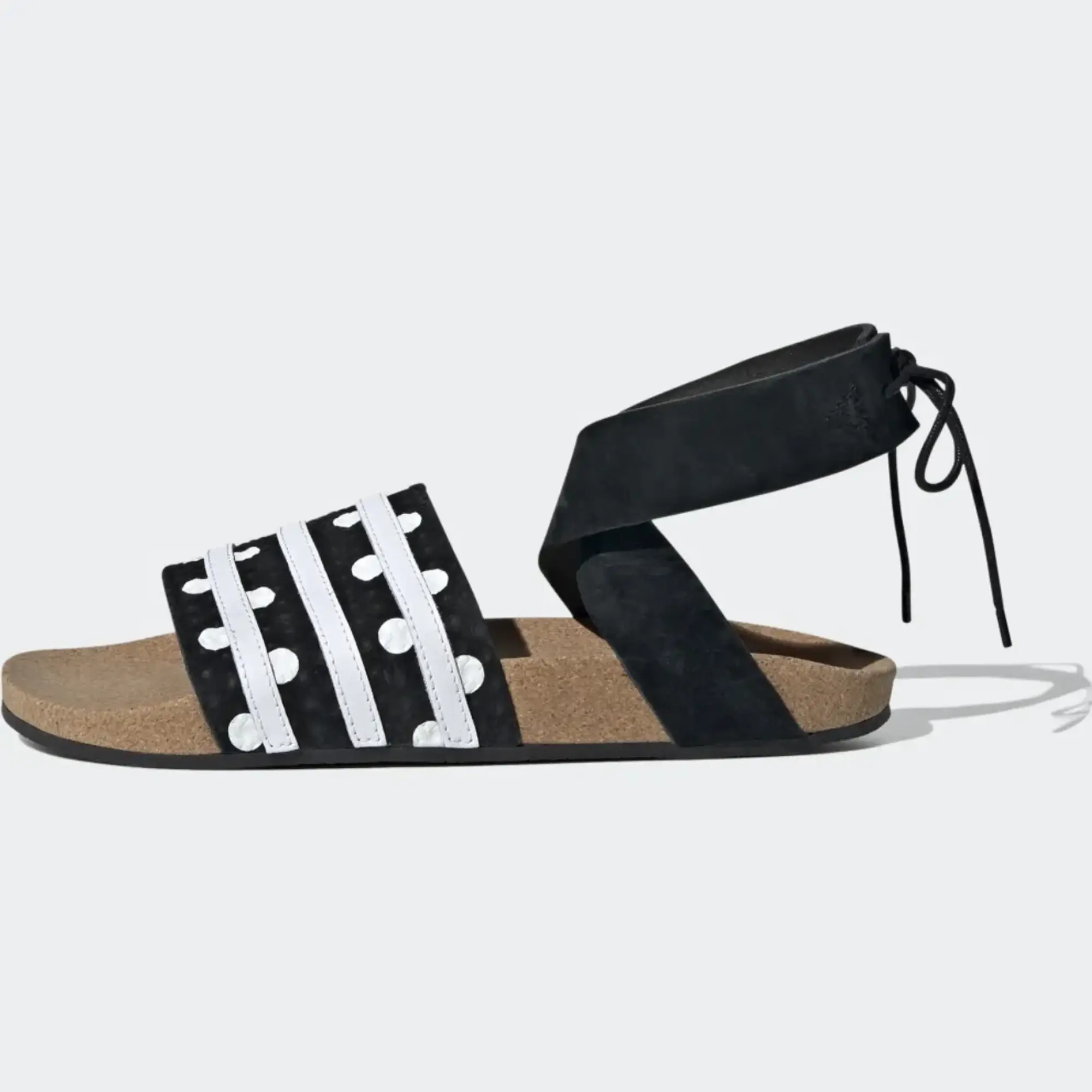 adidas Originals Adilette Ankle Wrap Womens Sandals - Black
