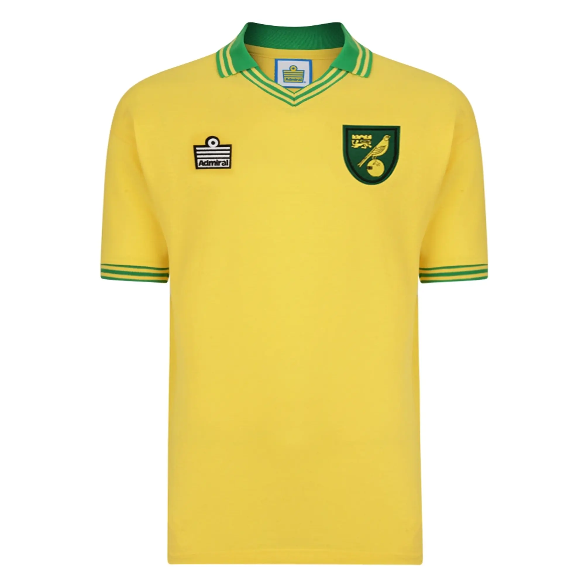 Score Draw Norwich City Mens SS Home Shirt 1978/79
