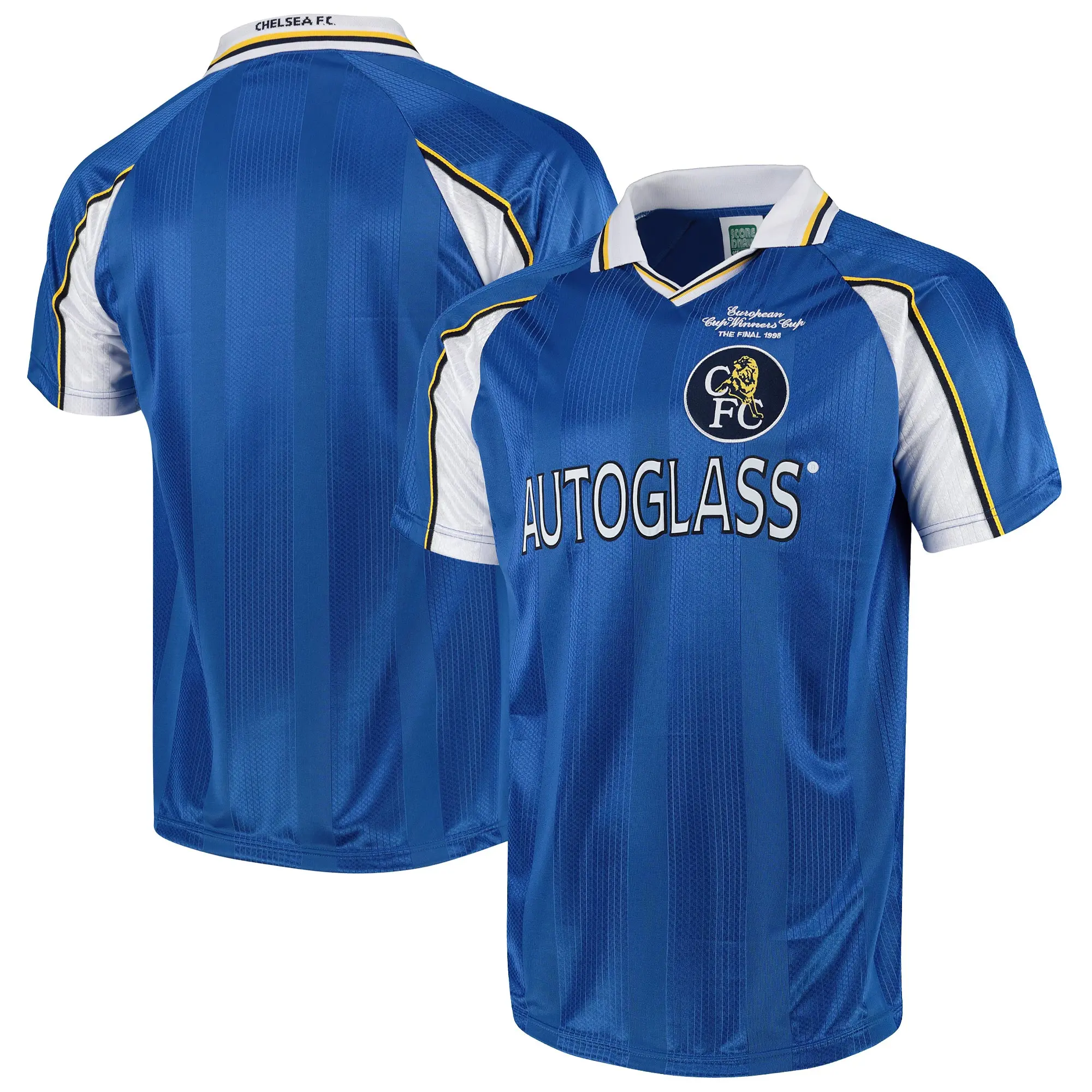 Chelsea Mens SS Home European Cup Winners Cup Shirt 1998/99