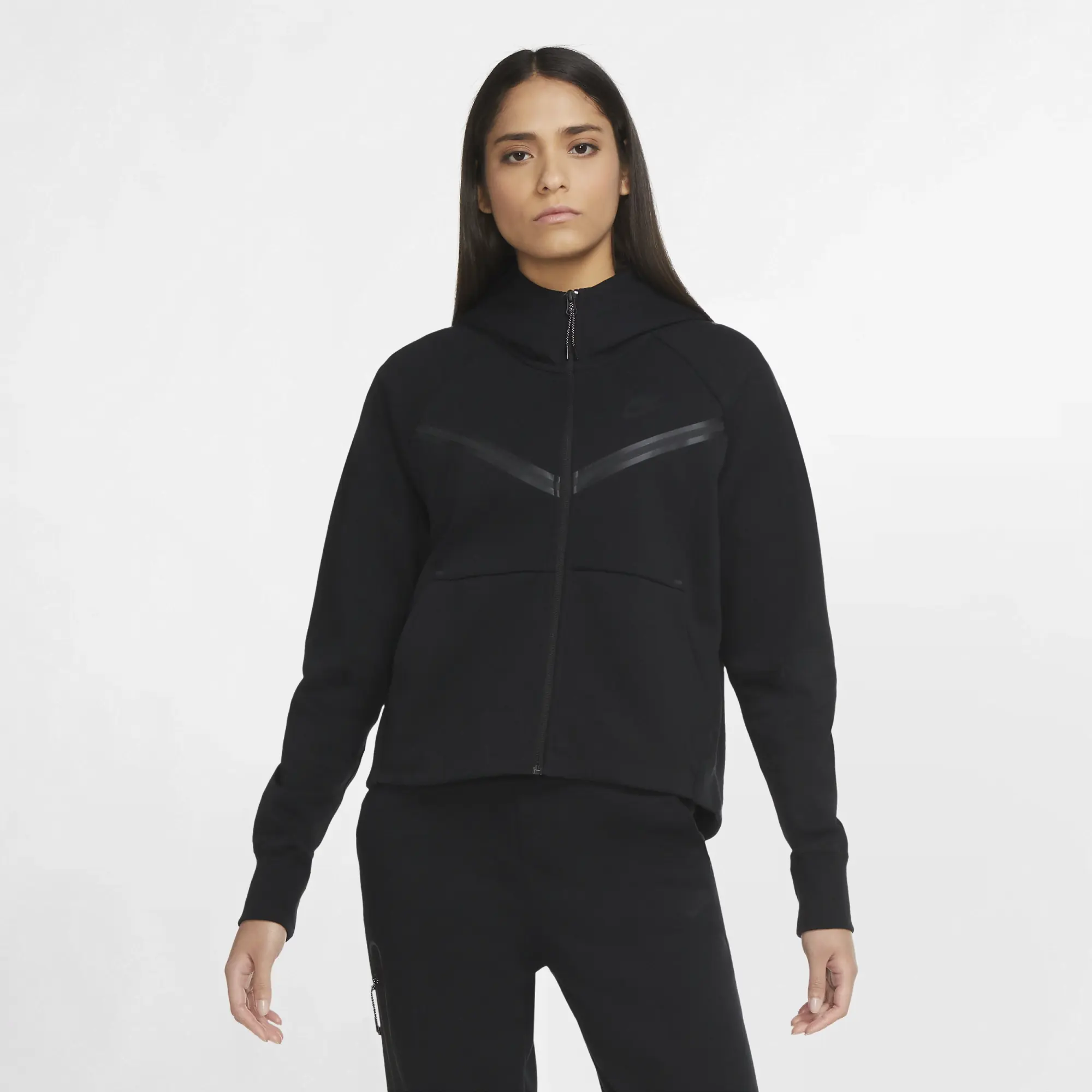 Nike Sportswear Tech Fleece Windrunner Women's Full-Zip Hoodie - Black