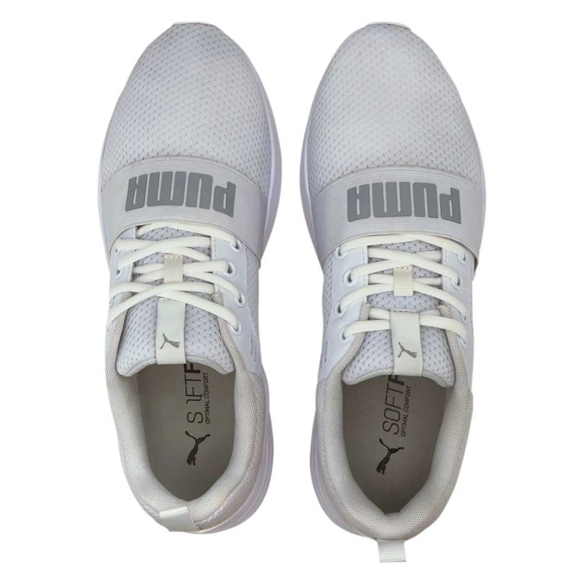 PUMA Wired Trainers, White/Grey Violet