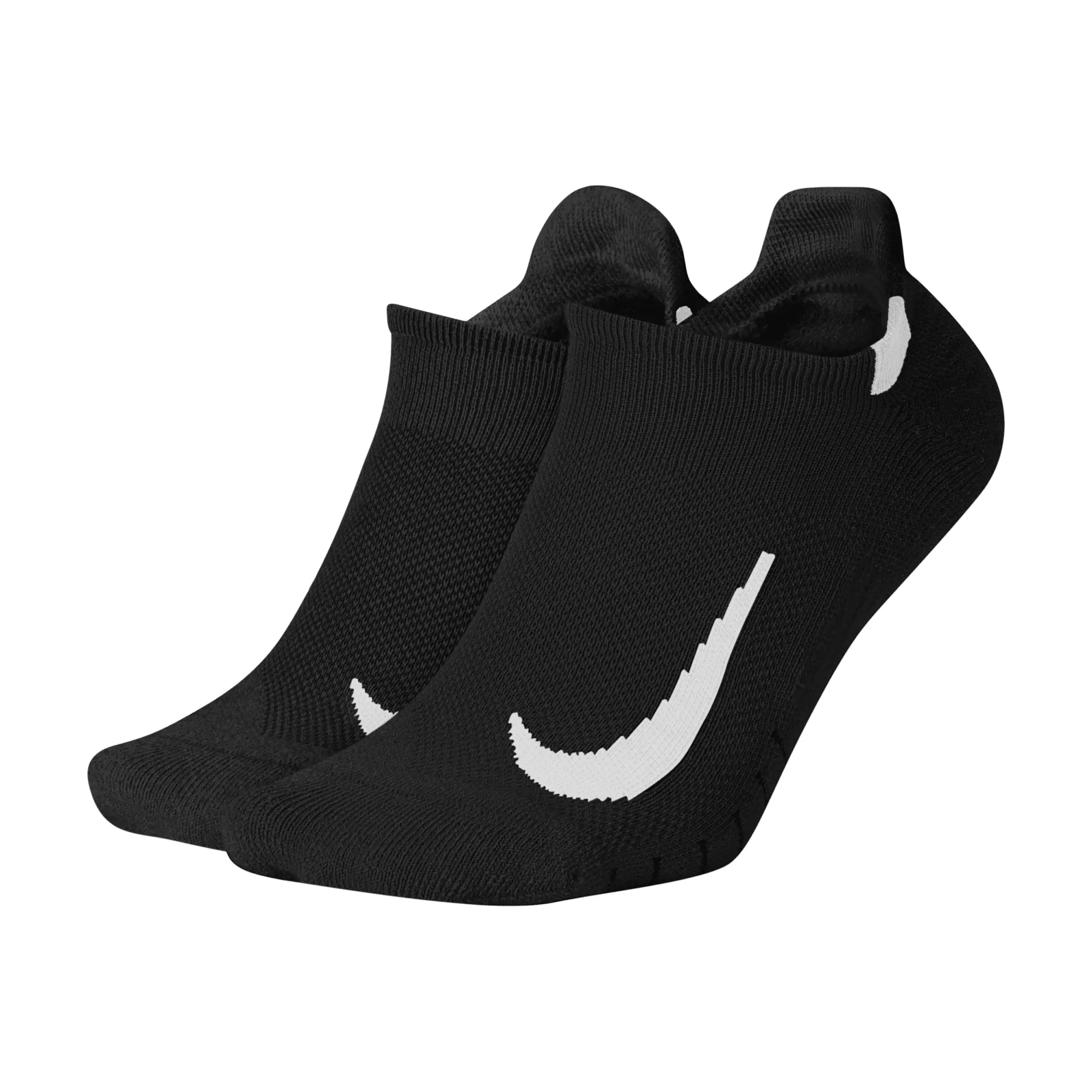 Nike Running Multiplier Socks - Black/White, Black/White