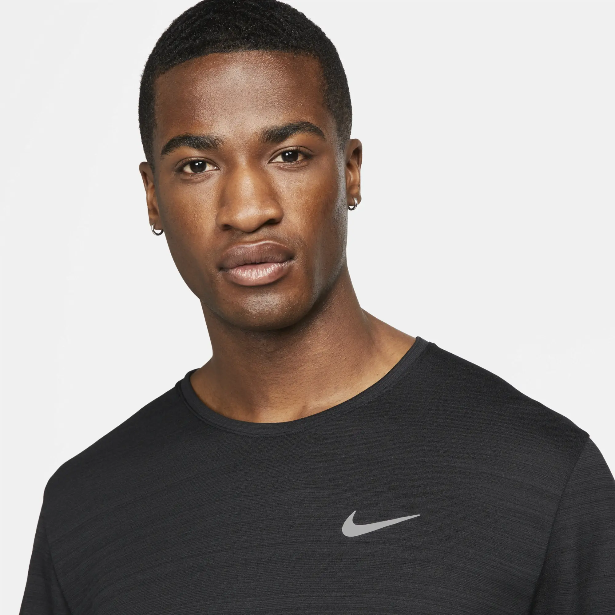 Nike Running Tall Miler Dri-Fit T-Shirt In Mint Green
