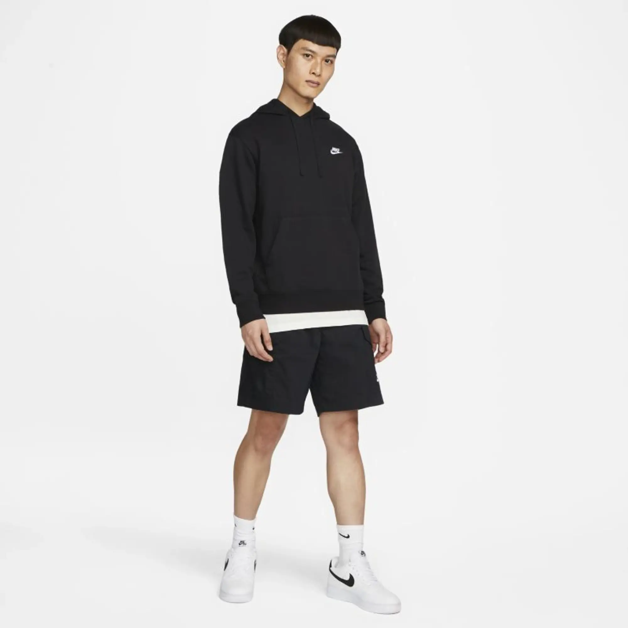 Nike Sportswear Club Men's Pullover Hoodie - Black