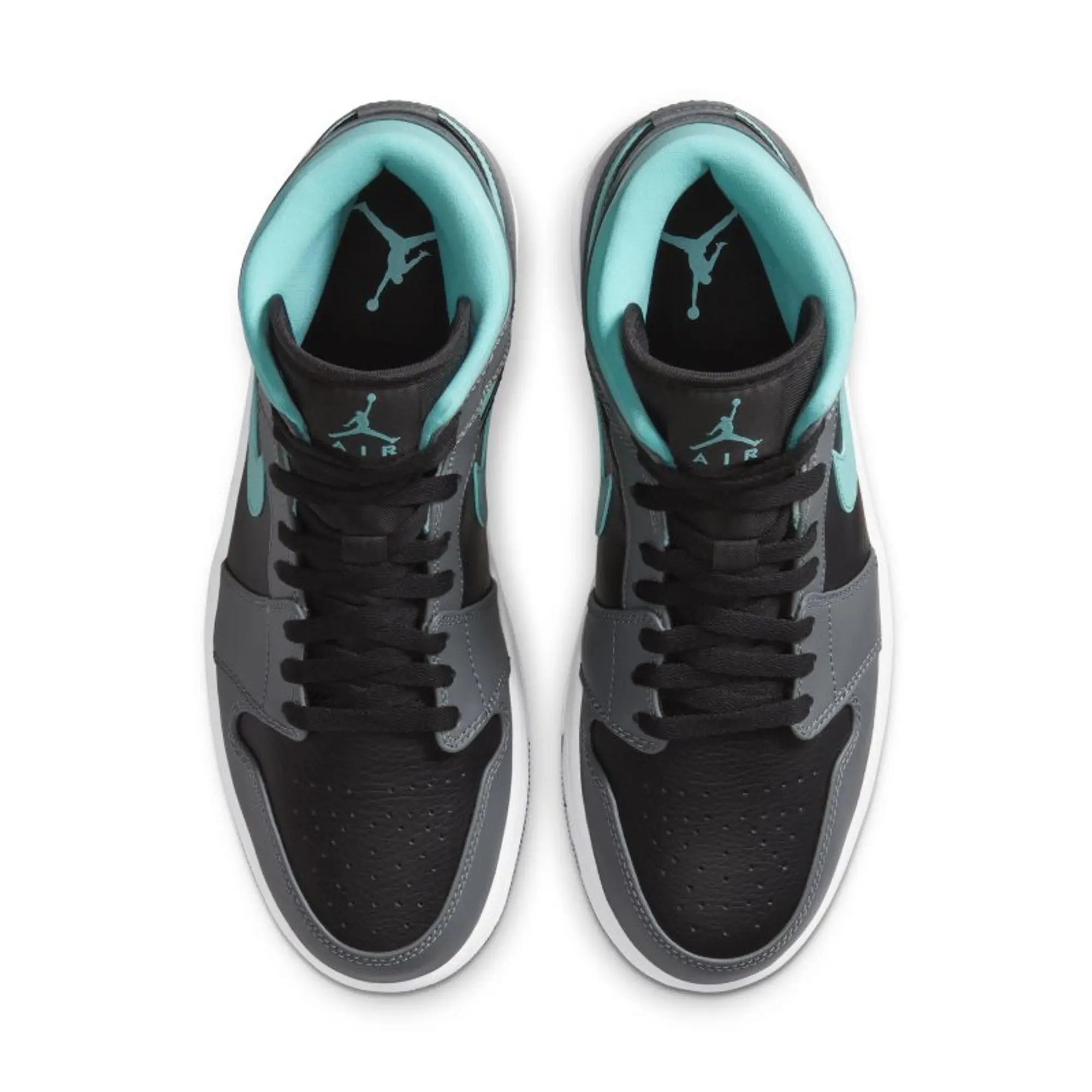 Nike Jordan Air Jordan 1 Mid Grey Aqua