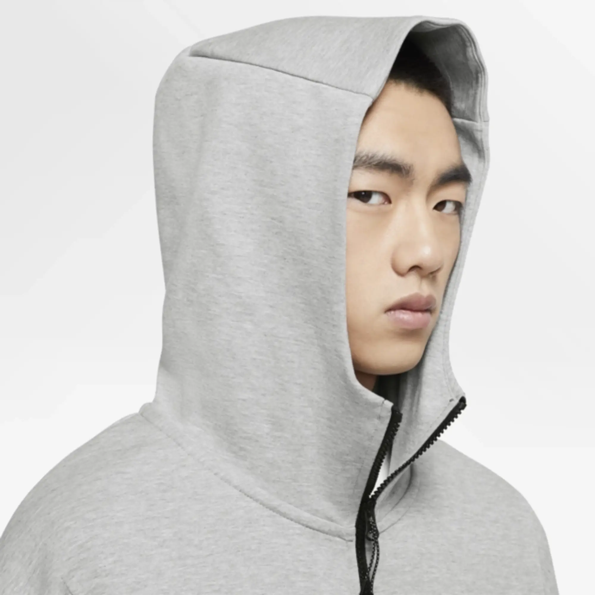 Nike Hoodie Nsw Tech Fleece - Grey