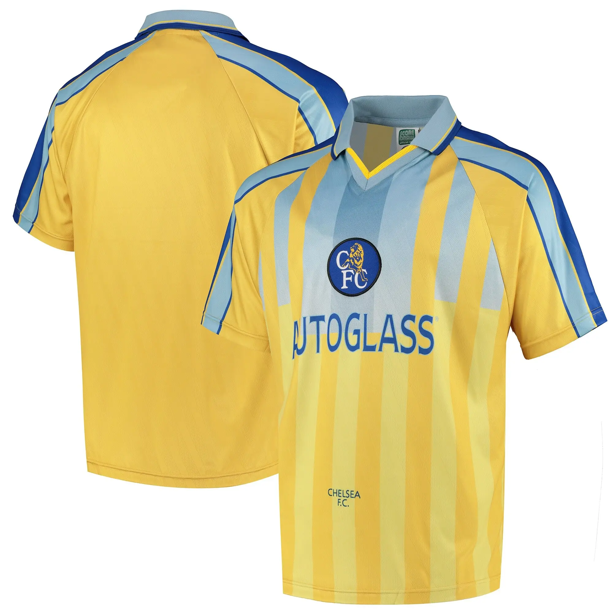 Score Draw Chelsea Mens SS Away Shirt 1998/99
