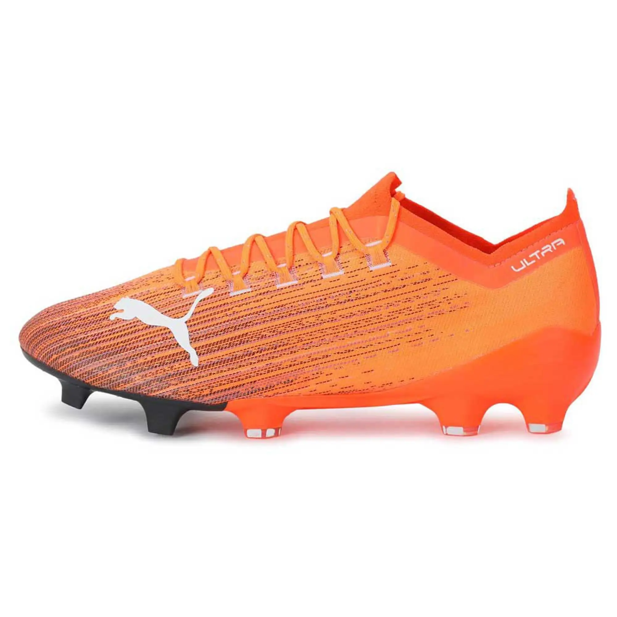 Puma Ultra 1.1 FG/AG Lace-Up Orange Synthetic Mens Football Boots 106044 01