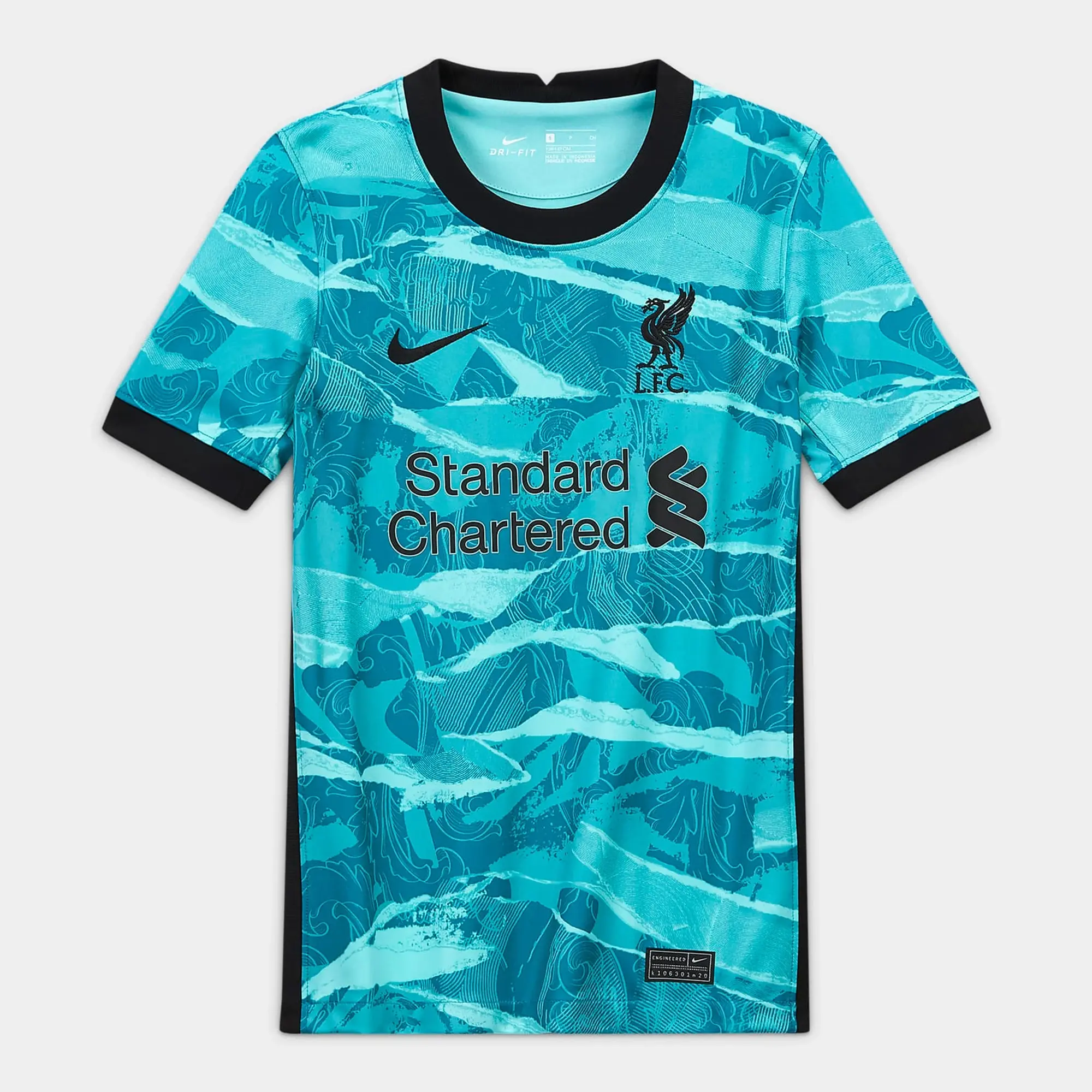Nike Liverpool Kids SS Away Shirt 2020/21