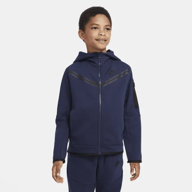 Nike Sportswear Older Kids Tech Fleece Hoodie | CU9223-410 | FOOTY.COM