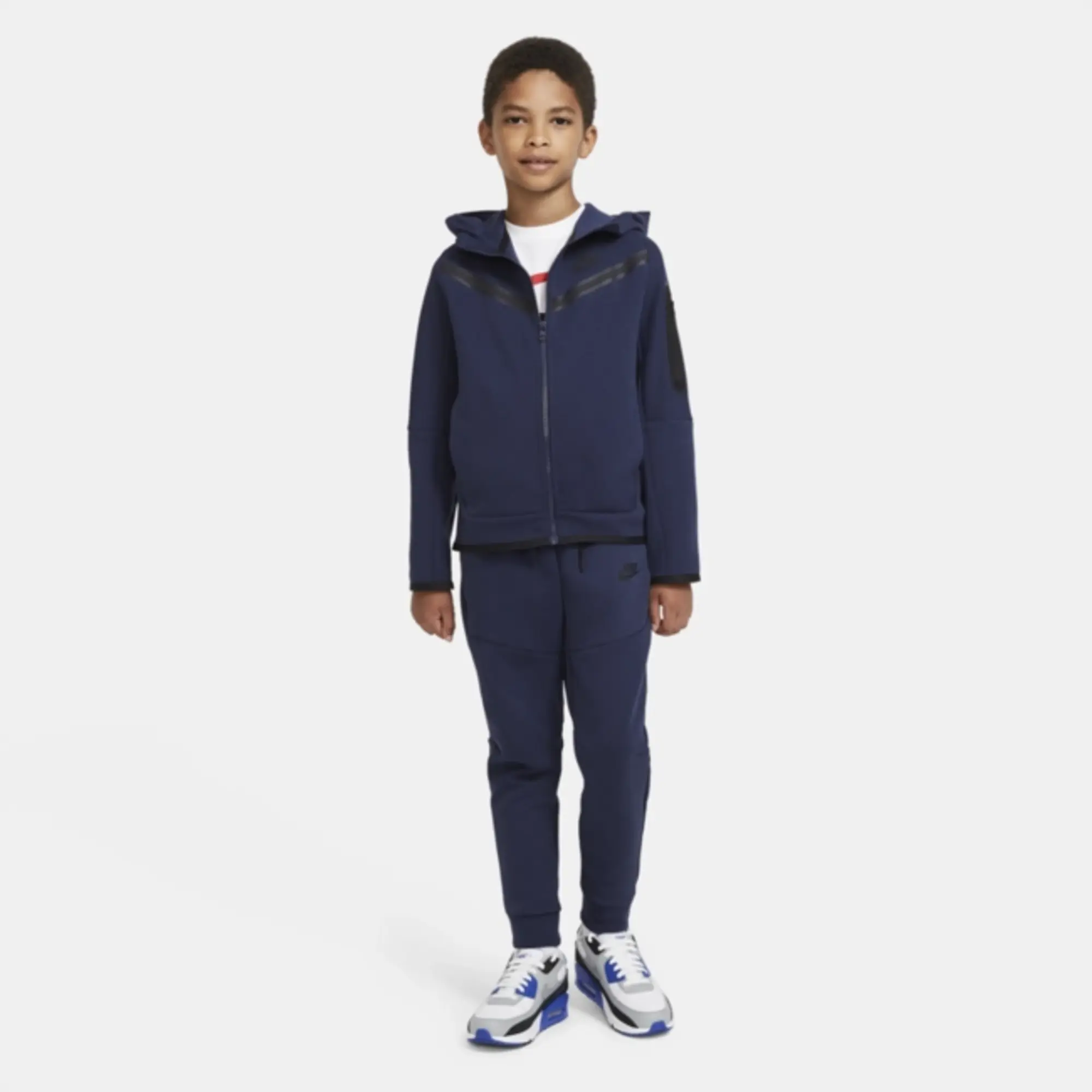 Nike Sportswear Older Kids Tech Fleece Hoodie, CU9223-410