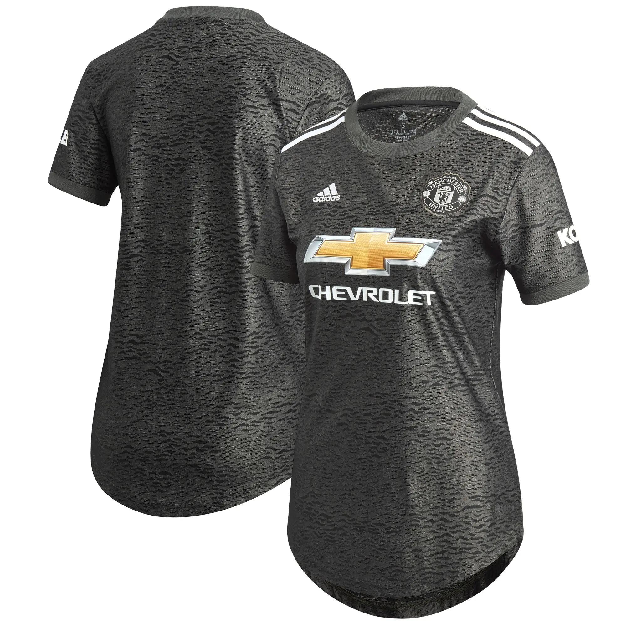 adidas Manchester United Womens SS Away Shirt 2020/21