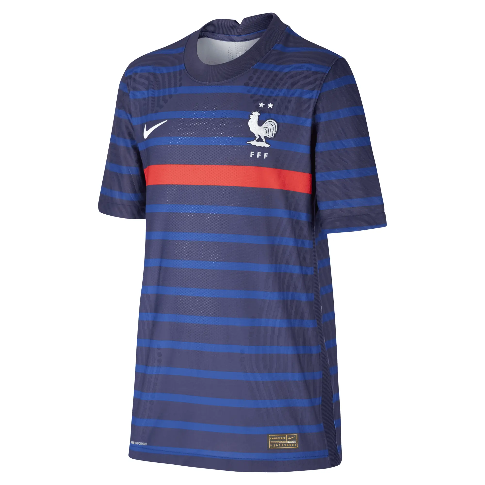 Nike France Kids SS Player Issue Home Shirt 2020