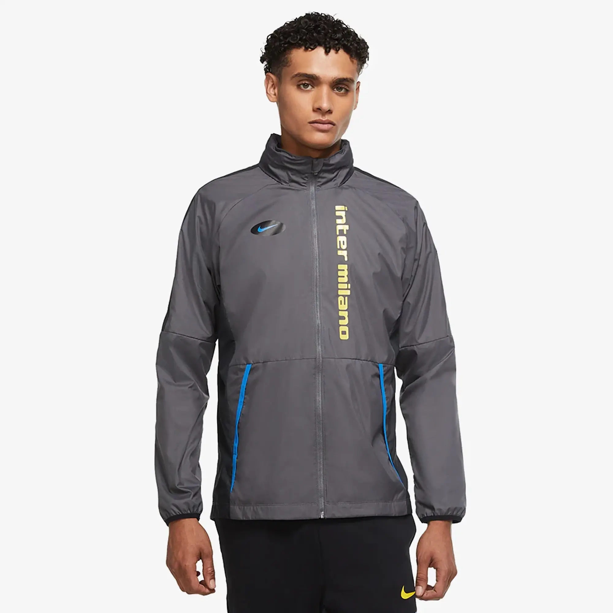 Nike 2020-2021 Inter Milan Allweather Jacket (Dark Grey)