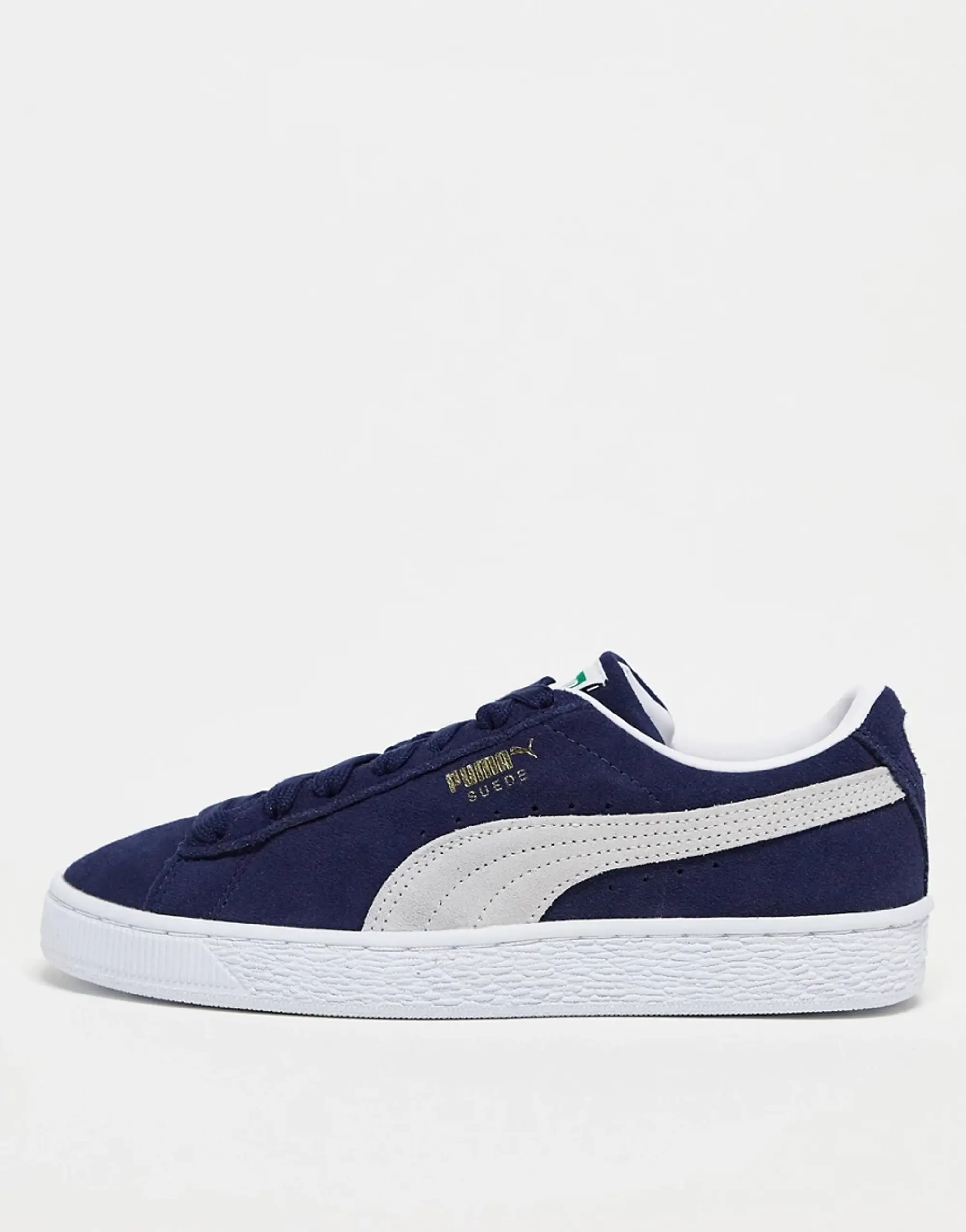 Puma Mens Suede Classic XXI Trainers - Navy Leather
