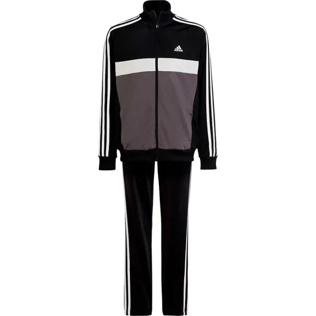 adidas Juniors' 3s Tiberio Track Suit - Black | GN3970 | FOOTY.COM