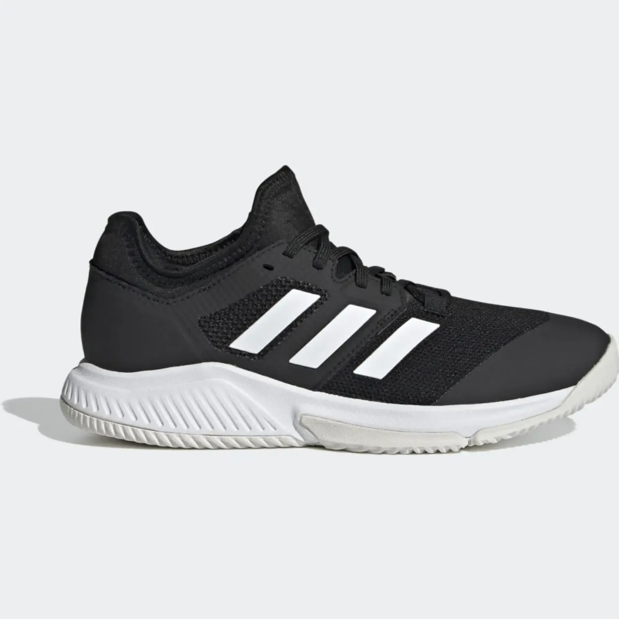 adidas Court Team Bounce Womens Indoor Court Trainers - Black