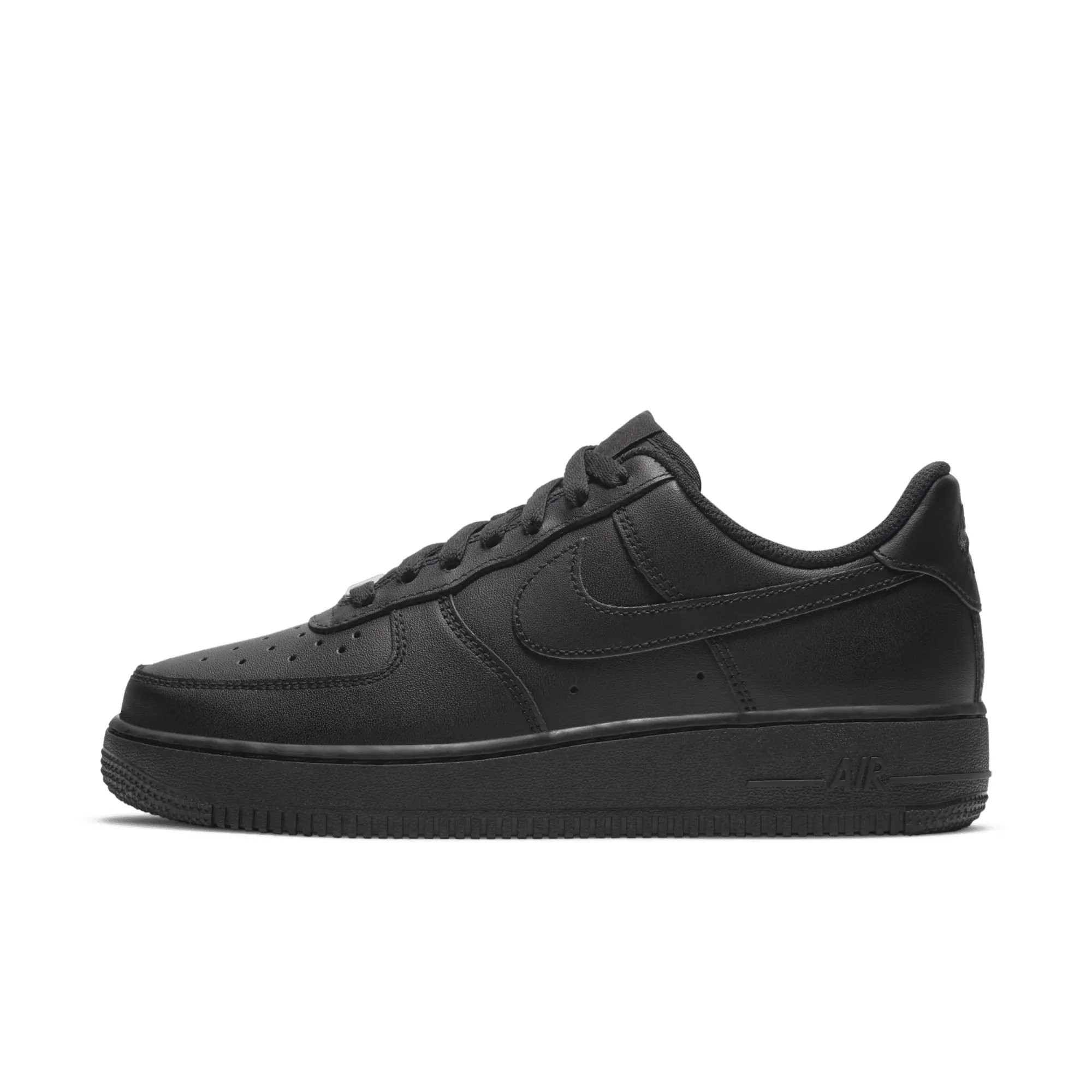 Nike Air Force 1'07 Trainers In Black