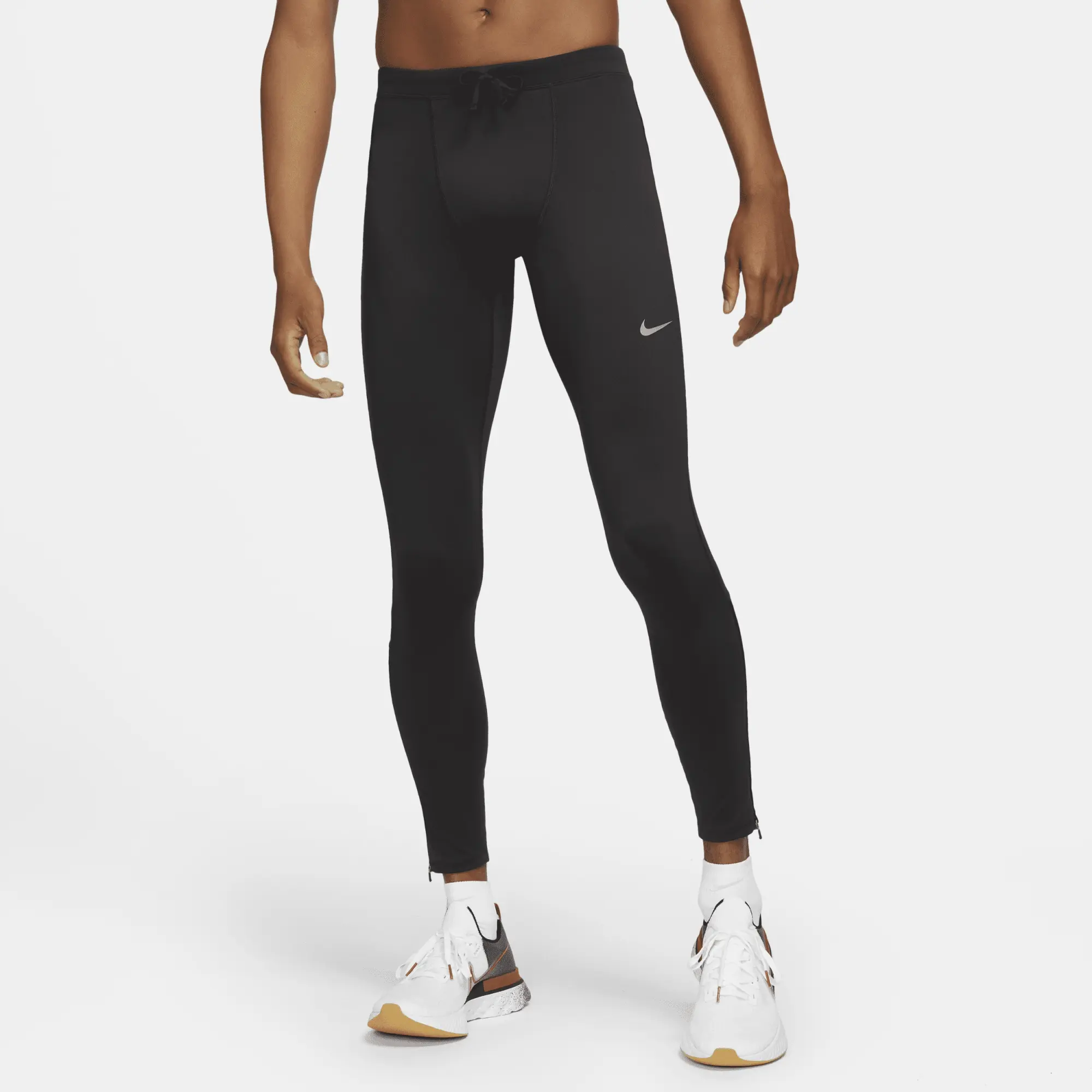 Nike Running Challenger Tights In Black