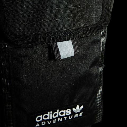 Adidas Originals Adventure Flap Small Bag Black | IB9366 | FOOTY.COM