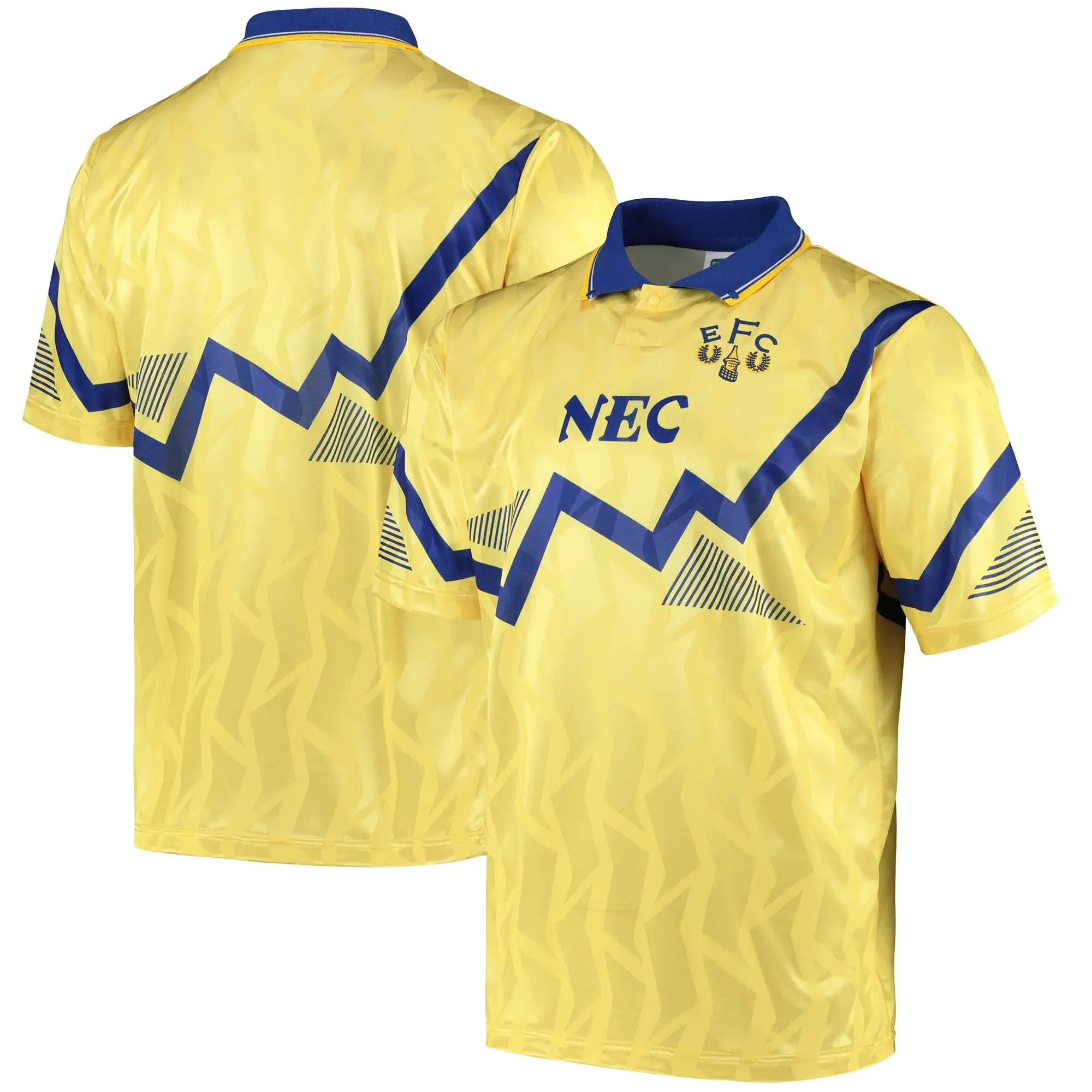 Score Draw Everton Mens SS Away Shirt 1990/91