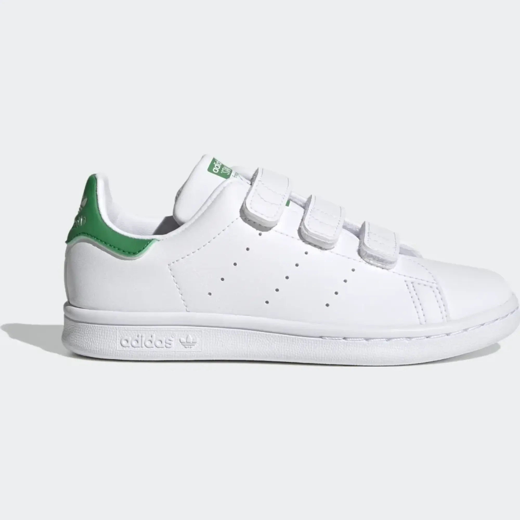 adidas Originals Unisex Kids Stan Smith Trainers - White/Green, White/Green