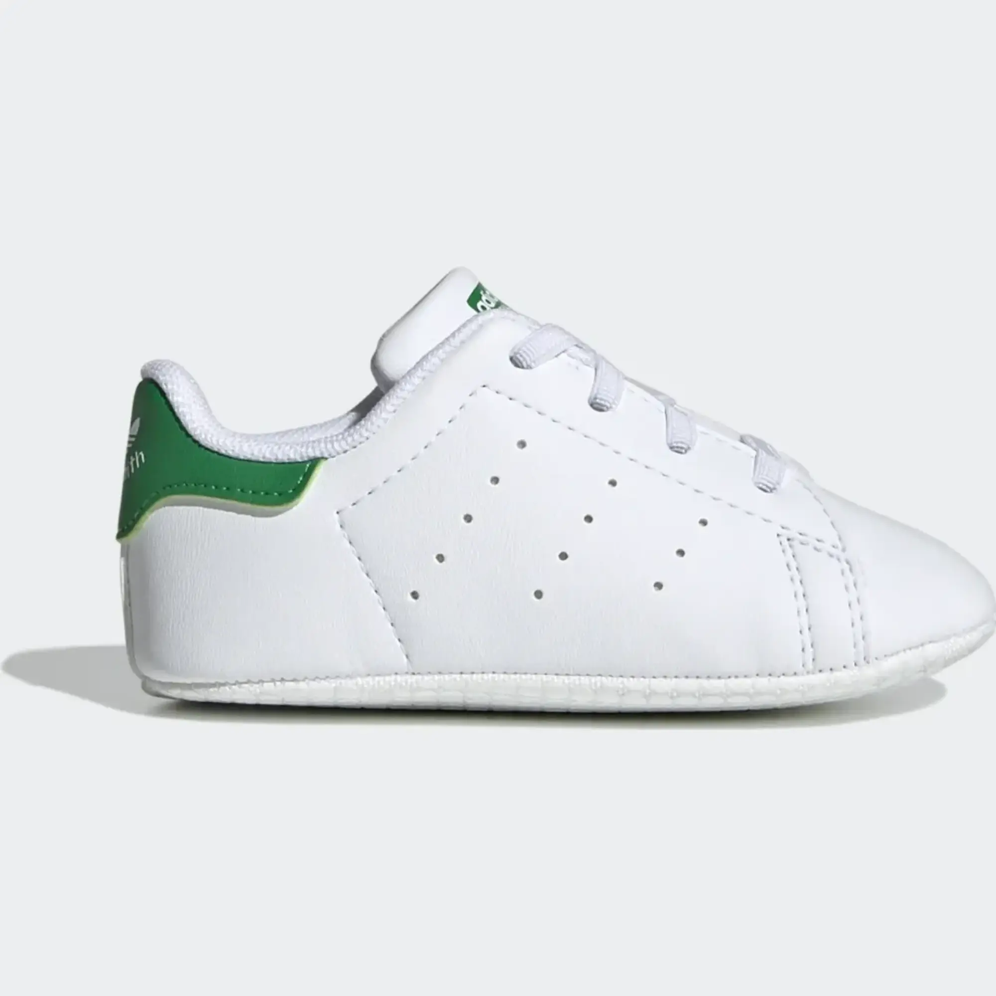 adidas white & green stan smith crib Baby Trainers