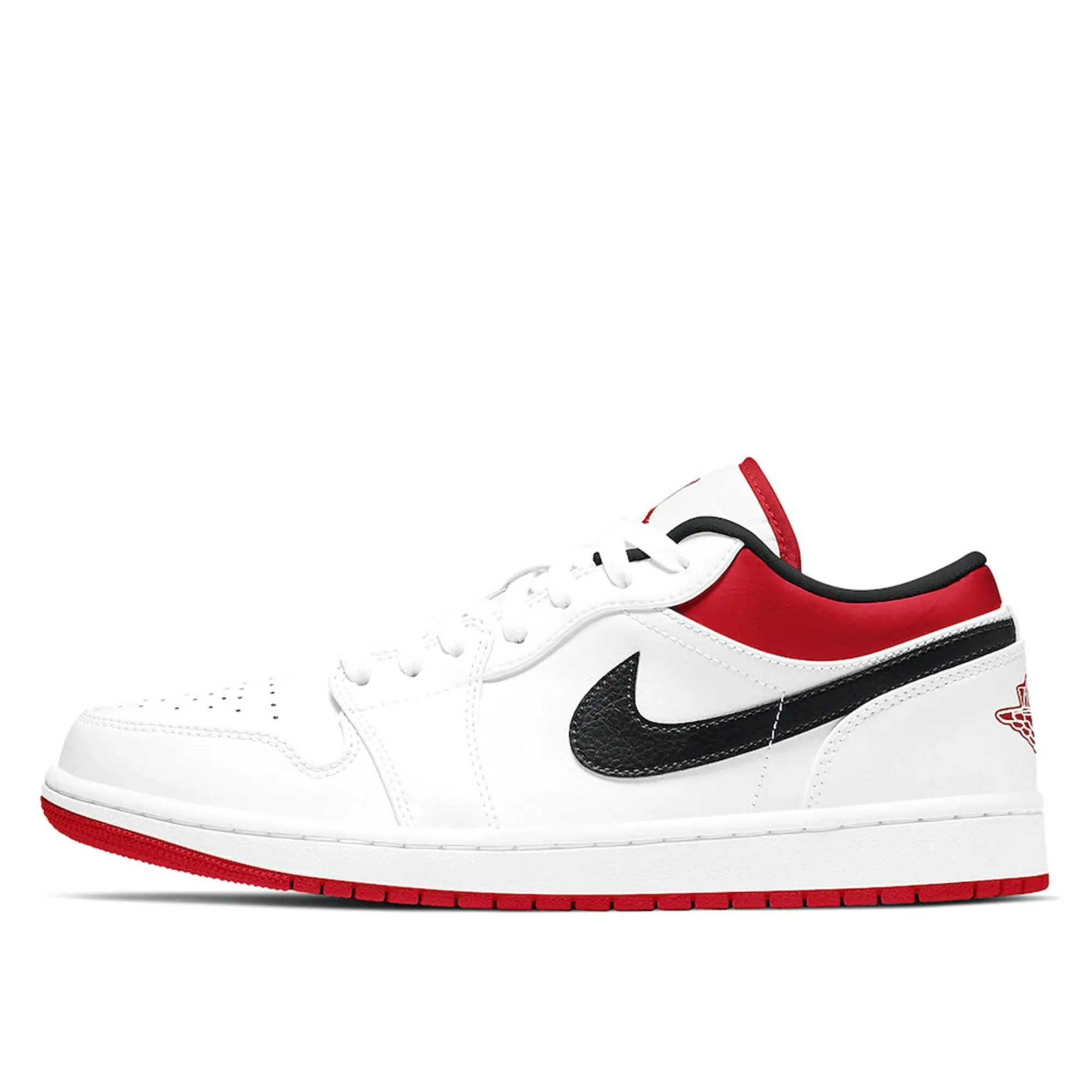 Nike Air Jordan 1 Low White University Red Black