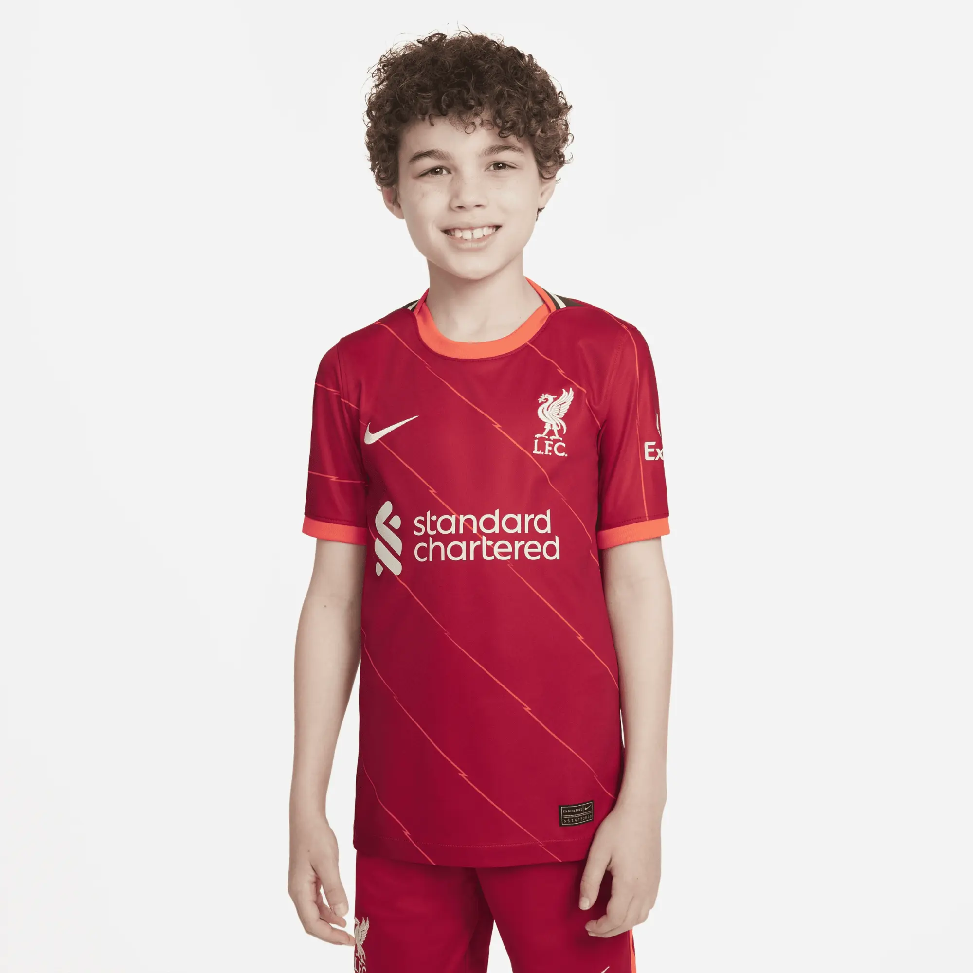 Nike Liverpool Kids SS Home Shirt 2021/22