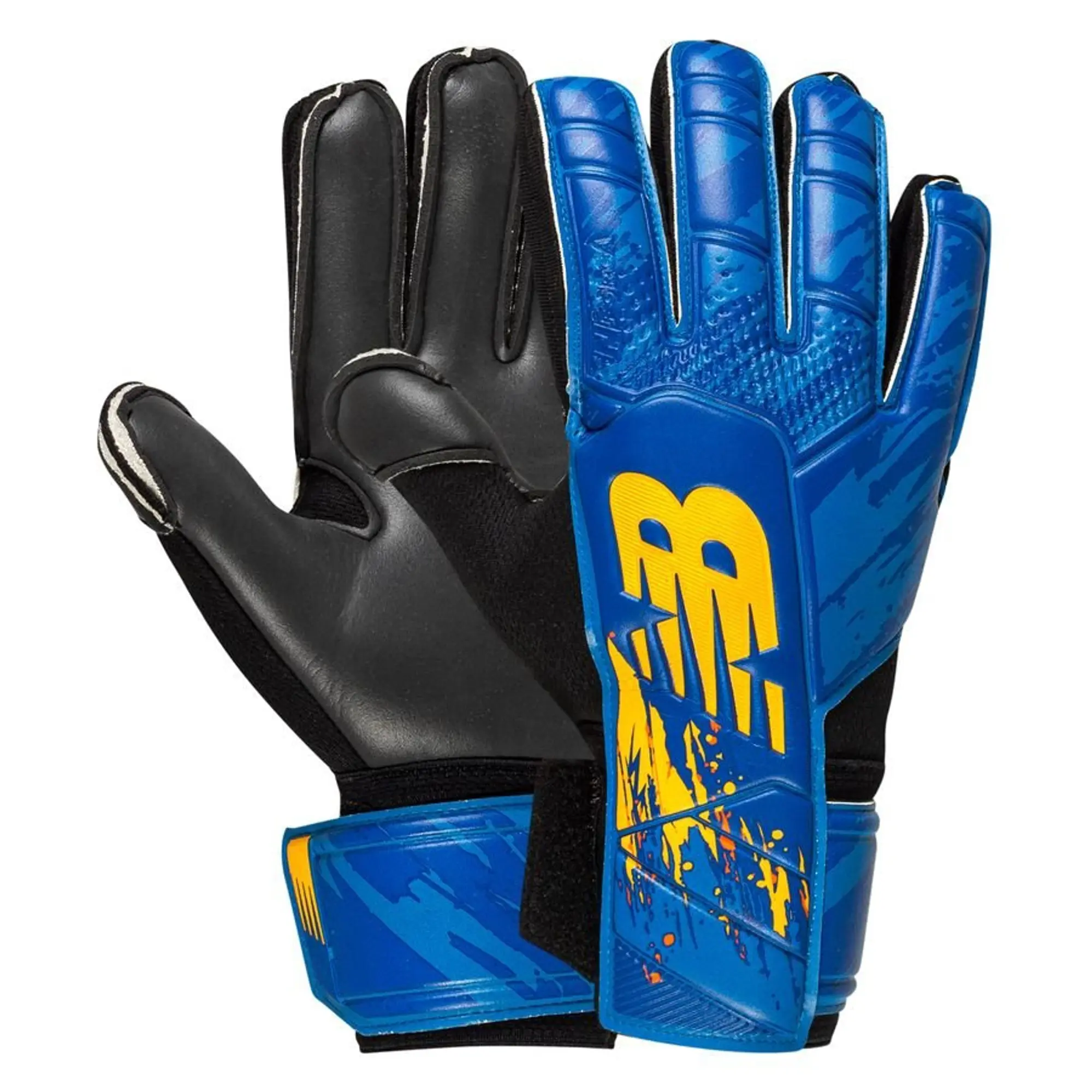 New Balance Goalkeeper Gloves Nforca Protecta Replica Vivid Spark - Blue