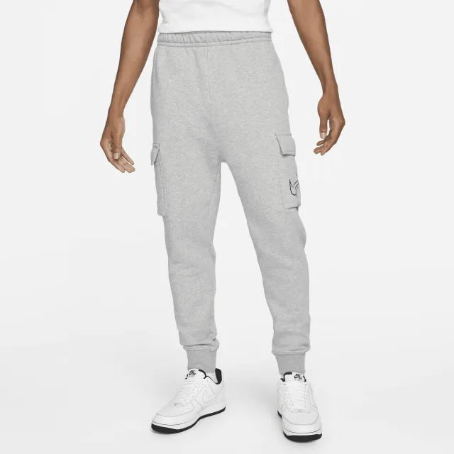 Nike Sportswear Men's Fleece Cargo Trousers - Grey | DQ3946-063 | FOOTY.COM