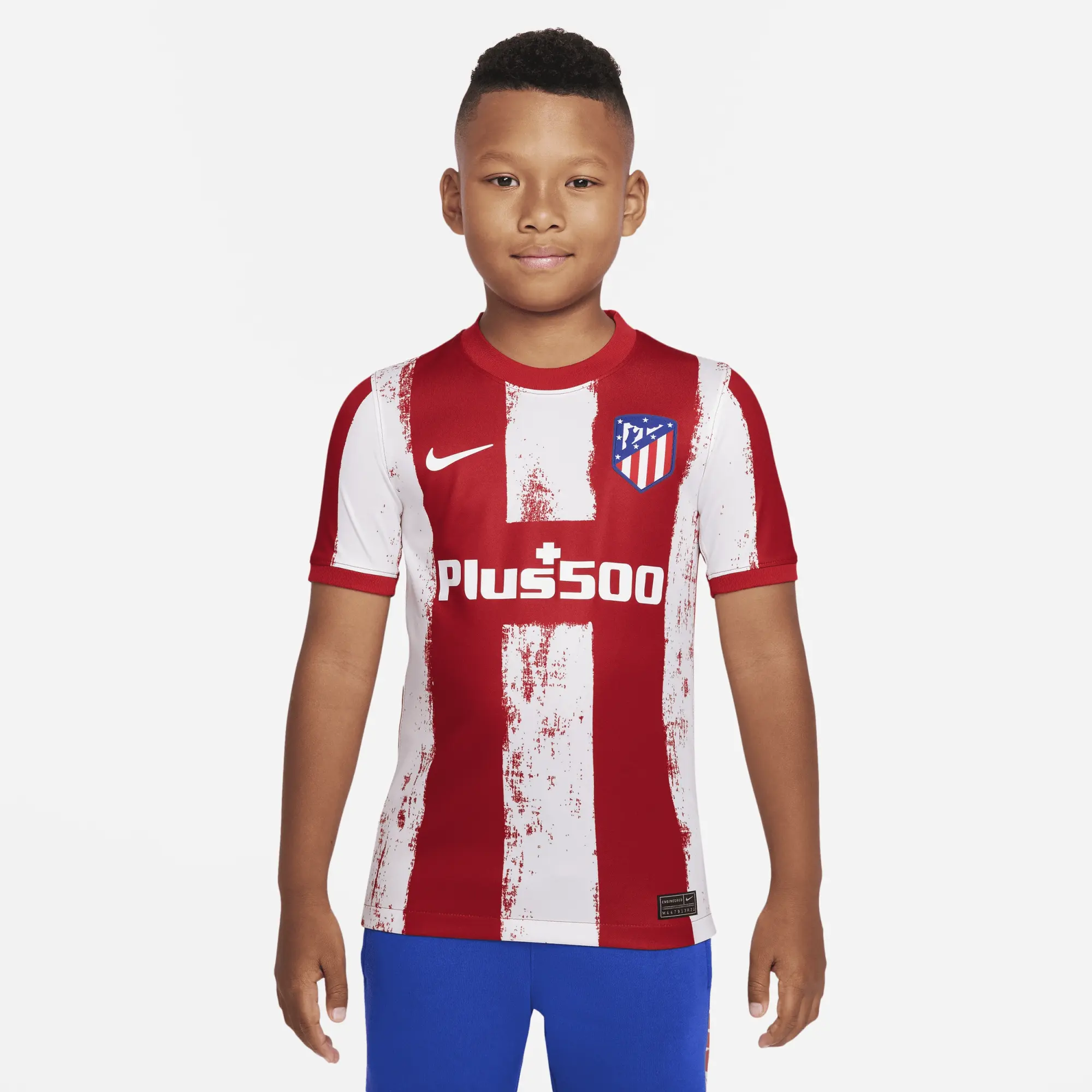 Nike Atlético Madrid Kids SS Home Shirt 2021/22