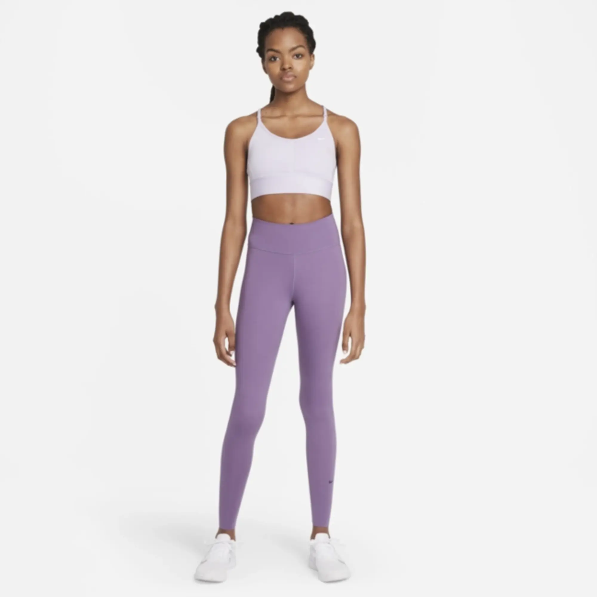 Nike Womens One Luxe Leggings - Purple