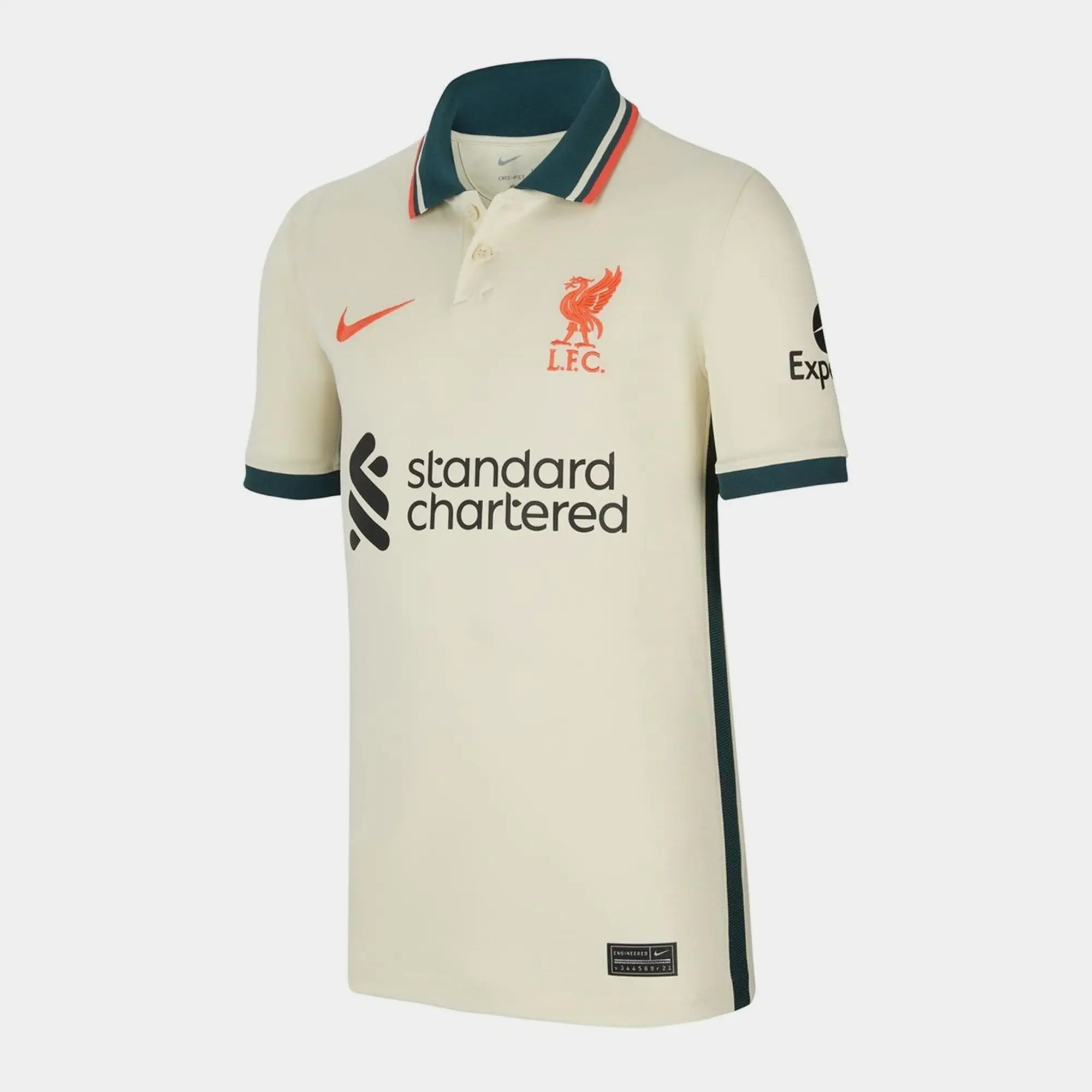 Nike Liverpool Kids SS Away Shirt 2021/22