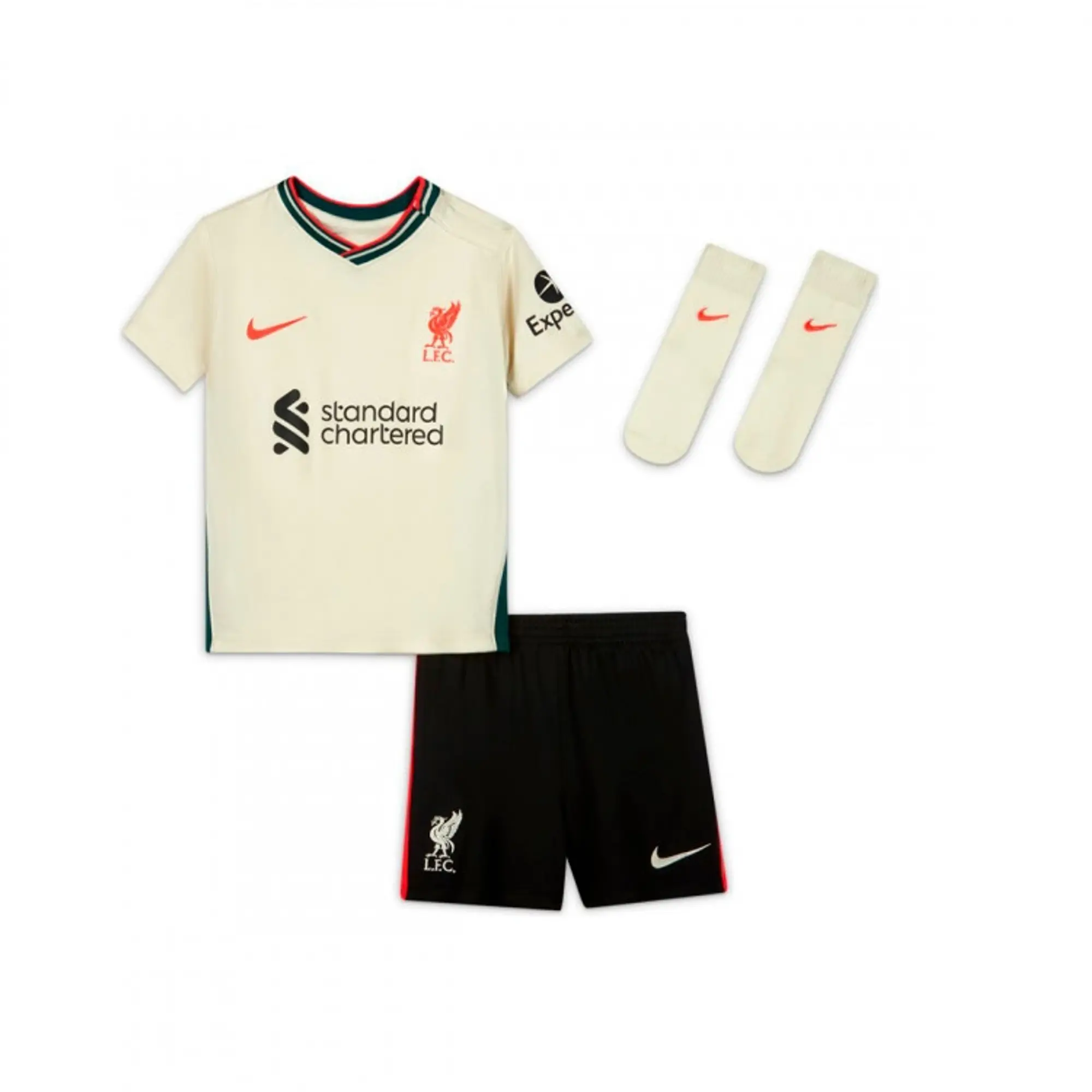 Nike Liverpool Baby SS Away Mini Kit 2021/22