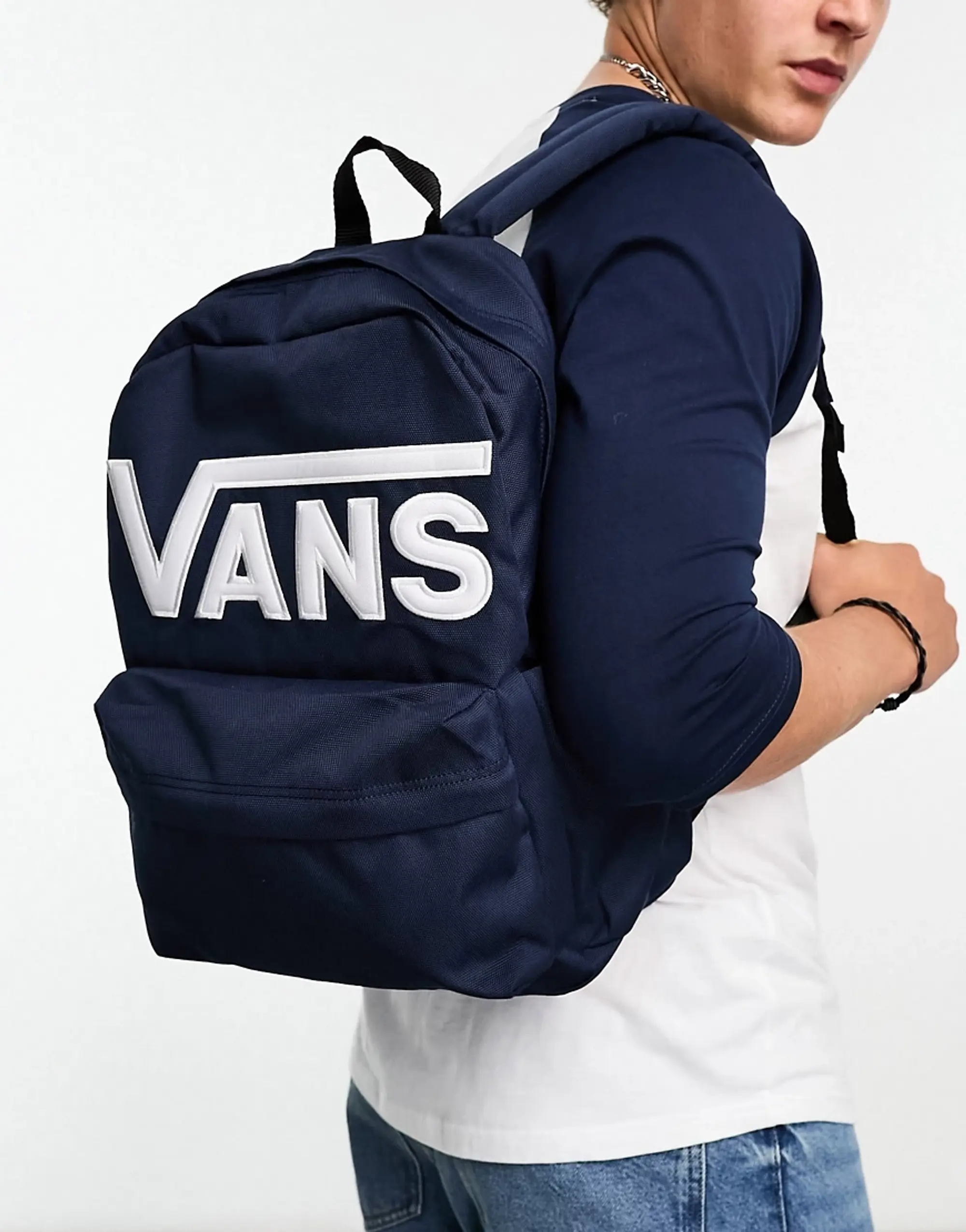 Vans Old Skool Drop V Backpack In Navy
