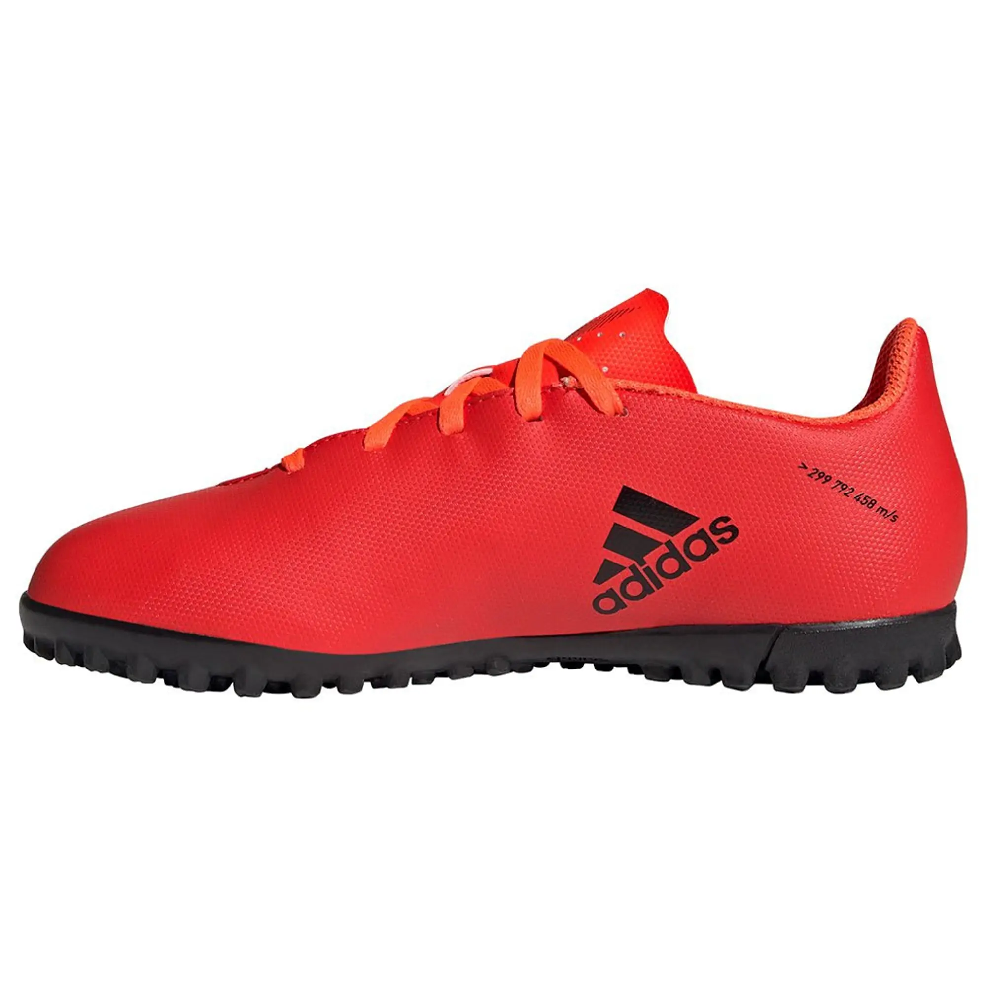 adidas Boys Junior X Speedflow.4 Astro Turf in Red | FY3327 | FOOTY.COM