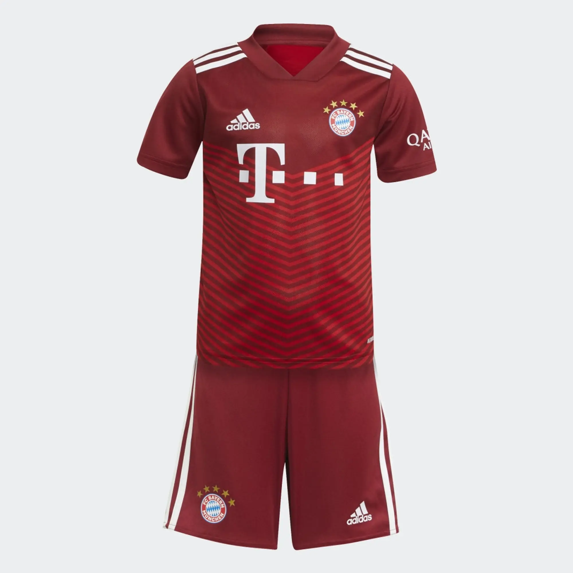 adidas Bayern Munich Kids SS Home Mini Kit 2021/22