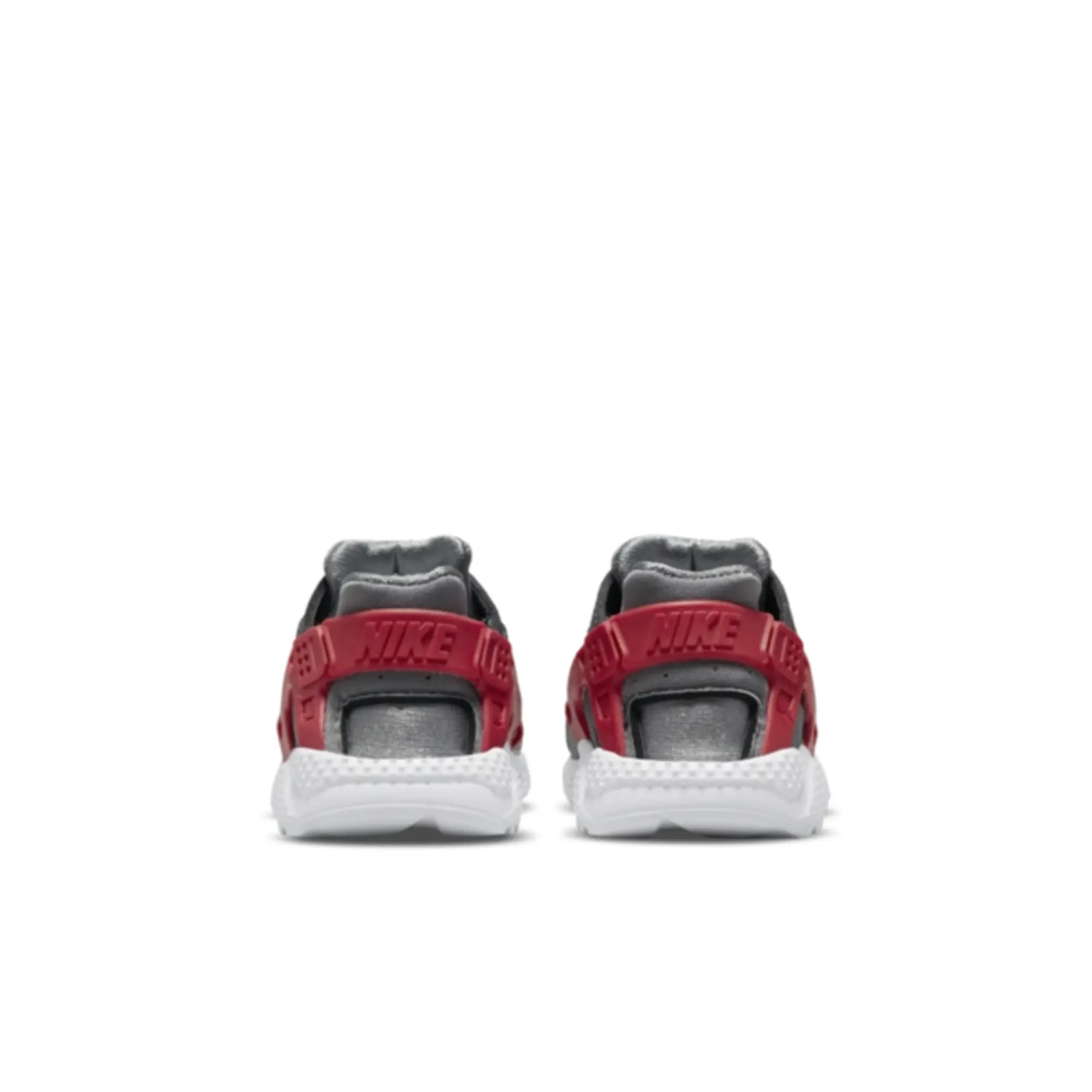 Nike Nursery Huarache Run Trainer - Grey / Red / White