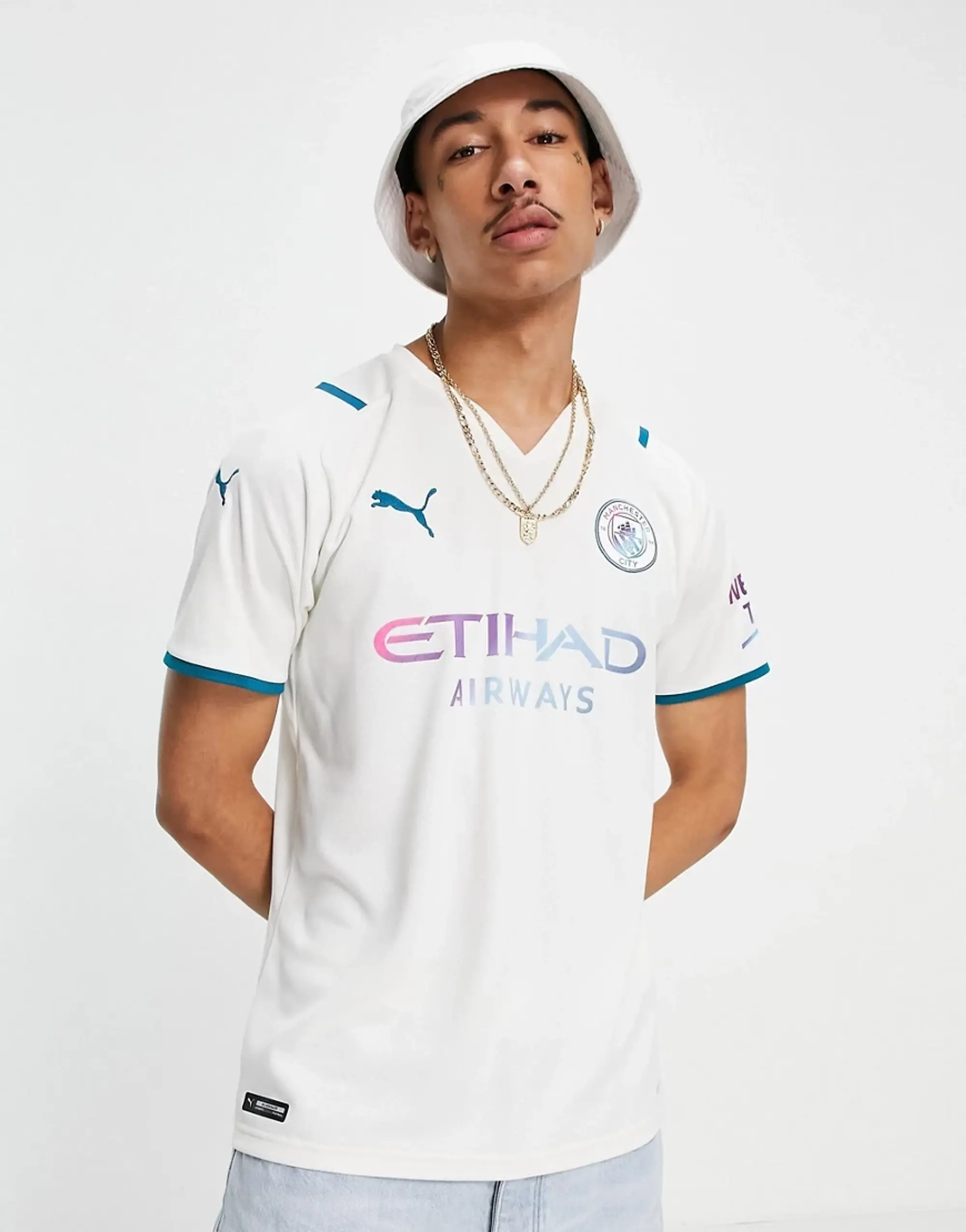 Puma Manchester City Mens SS Away Shirt 2021/22 | 759211_02 | FOOTY.COM