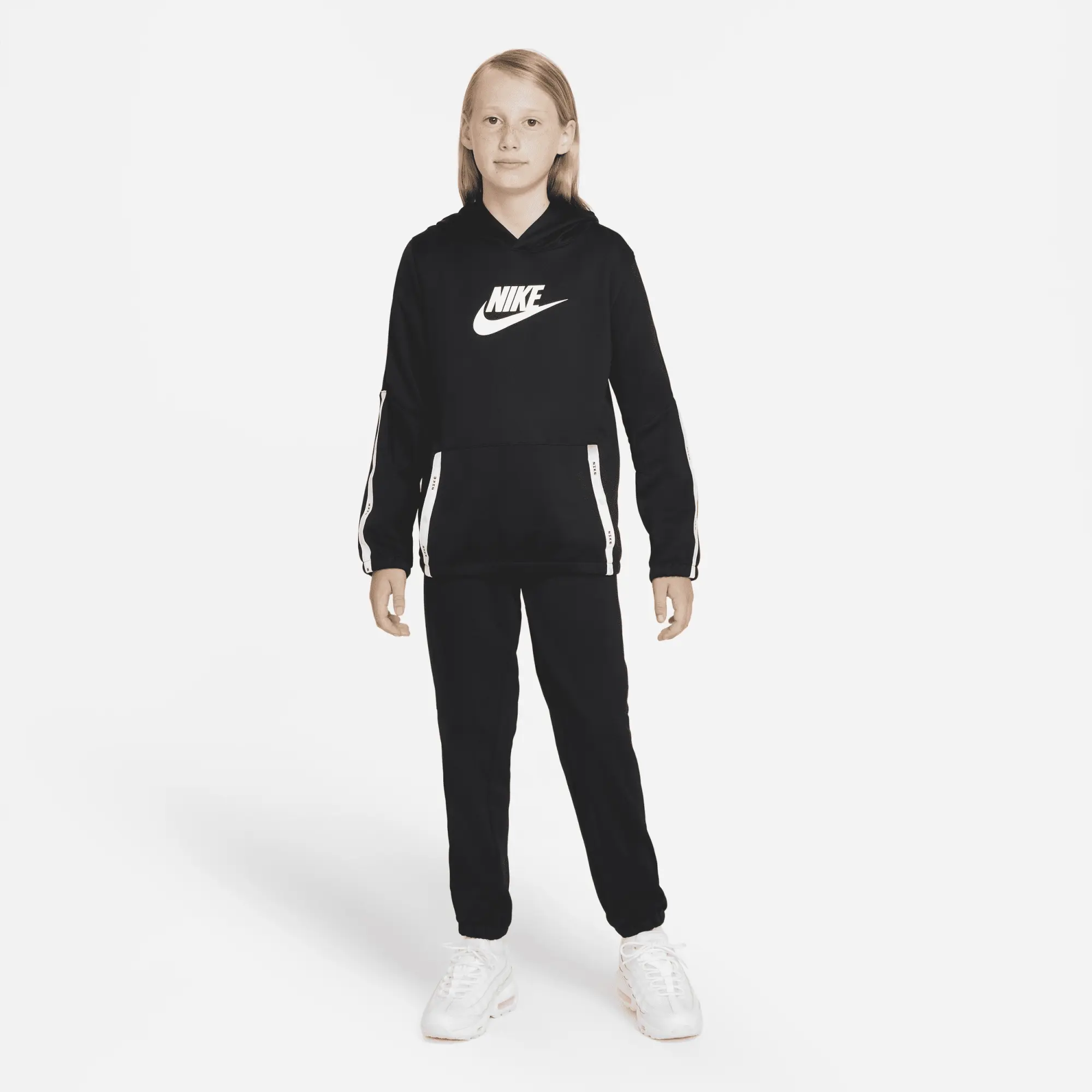 Nike Sportswear Big Kids' Tracksuit - Black