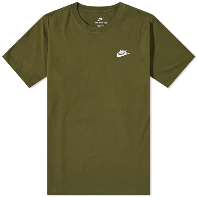 Nike T-Shirt Nsw Club - Green | AR4997-327 | FOOTY.COM