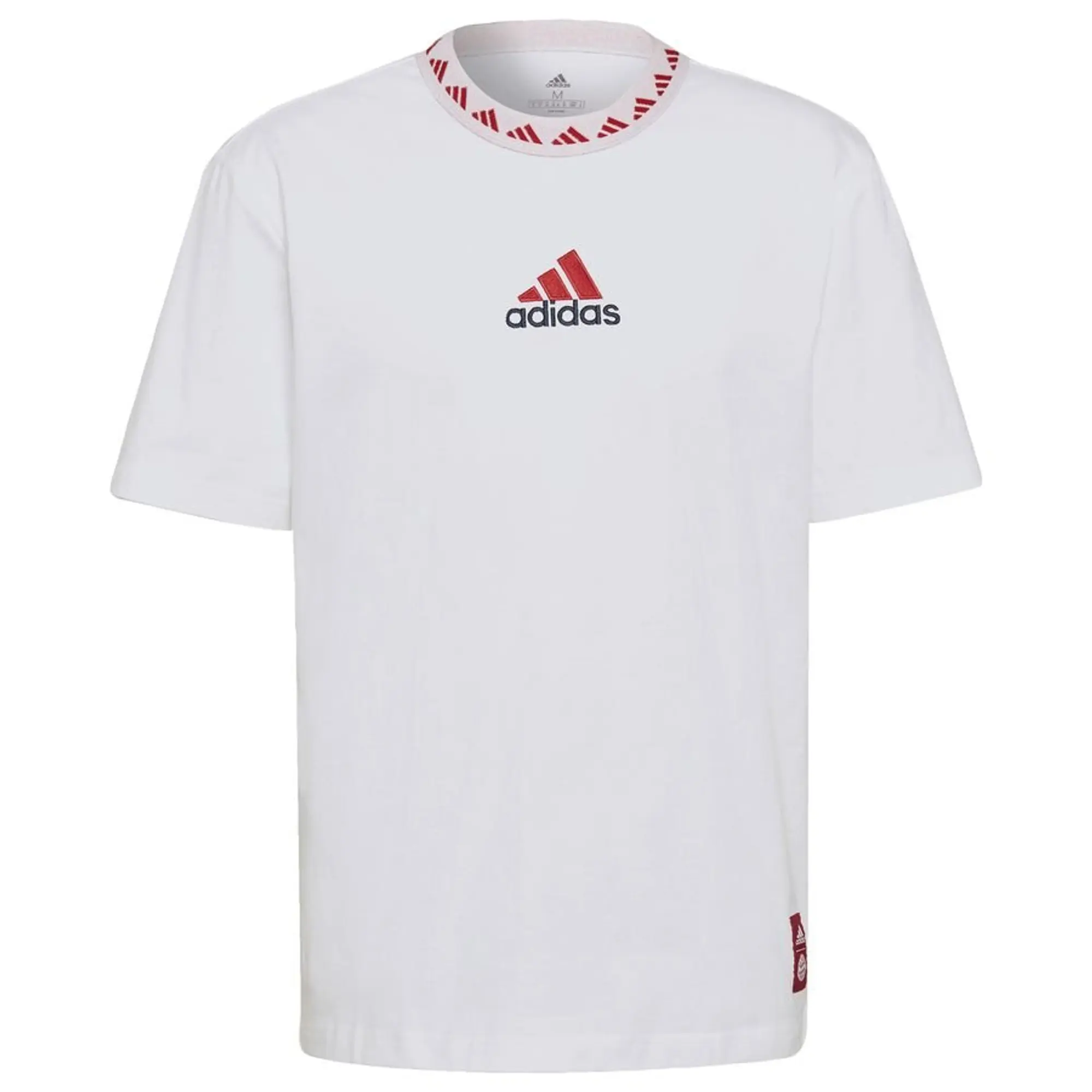 Adidas Fc Bayern Icon Tee Men Shortsleeves|Team Tees White