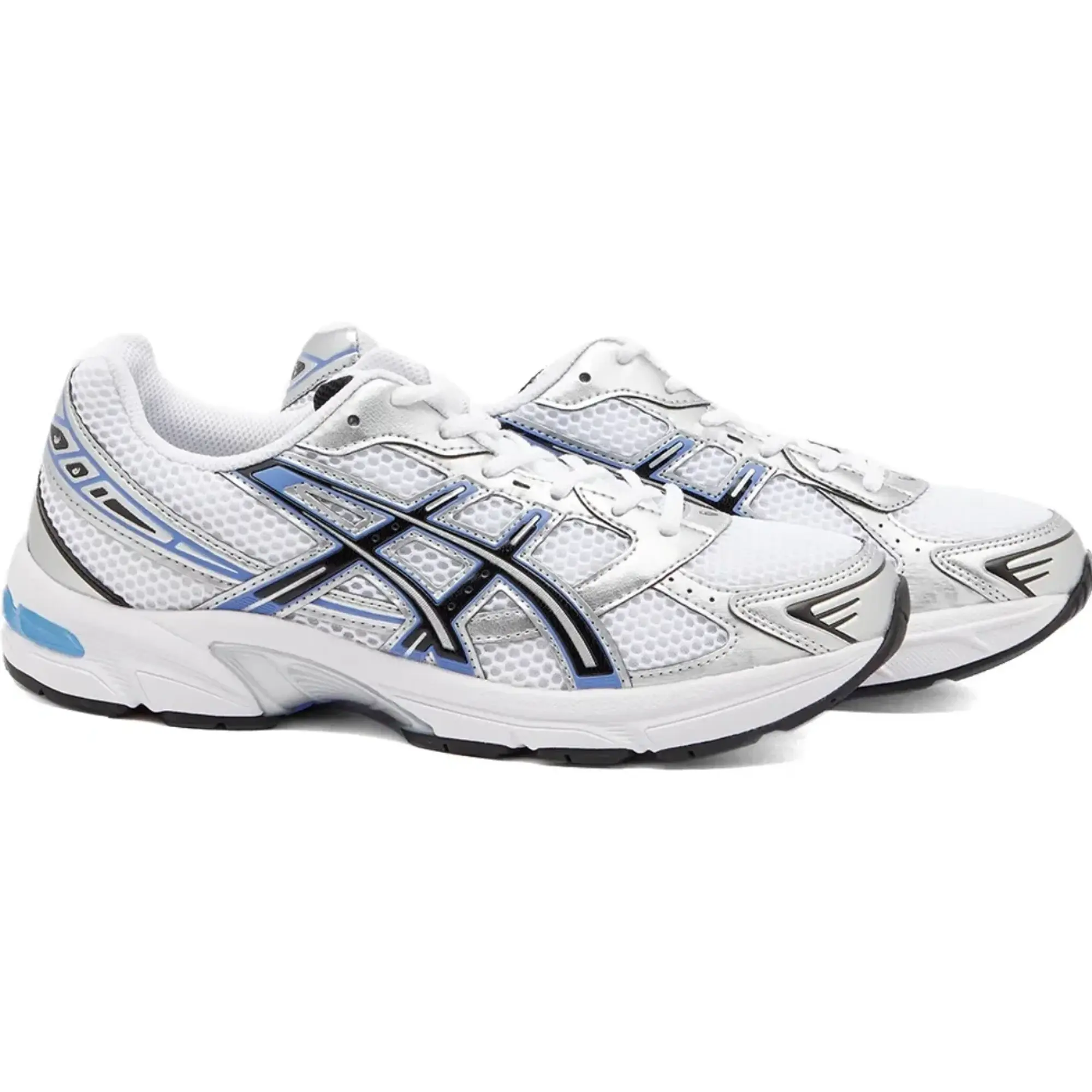 Asics Gel-1130 Trainers In White And Blue