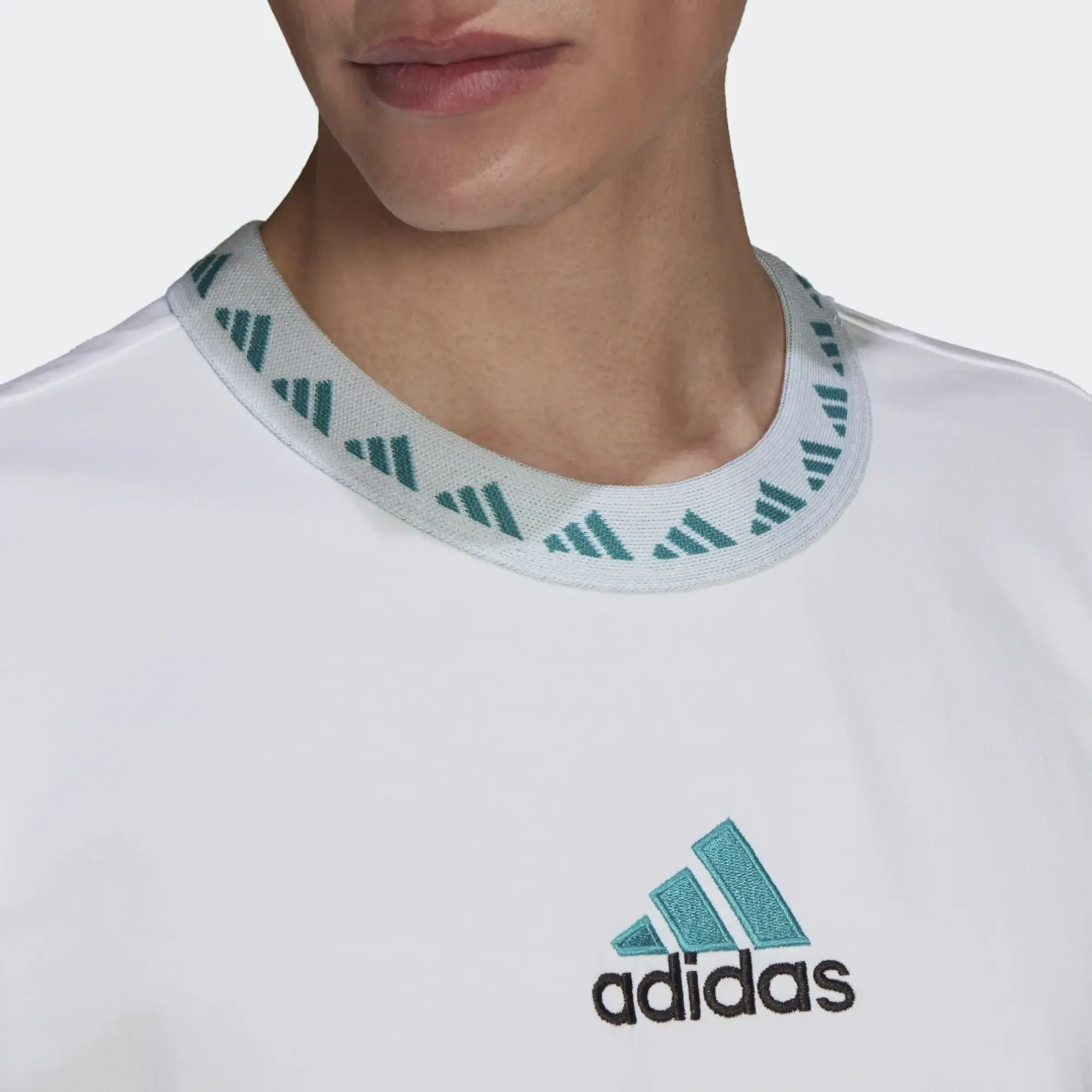 adidas Real Madrid Icons T-Shirt-White