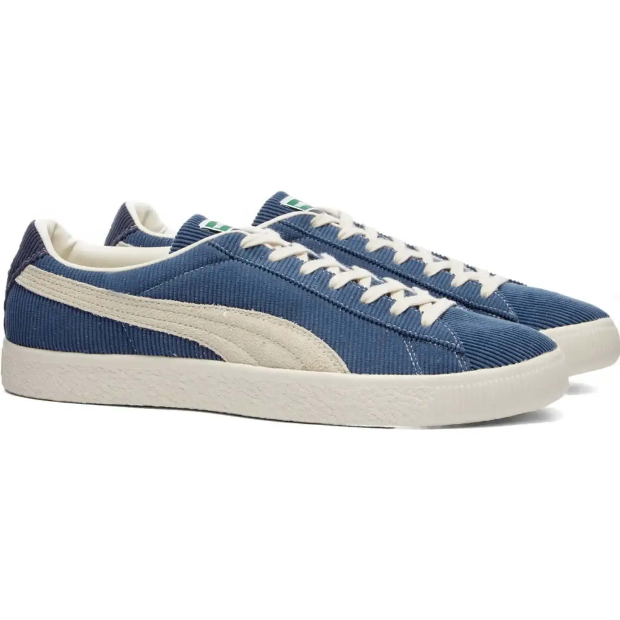 Puma X Butter Good Basket Vtg Trainers In Blue Suede
