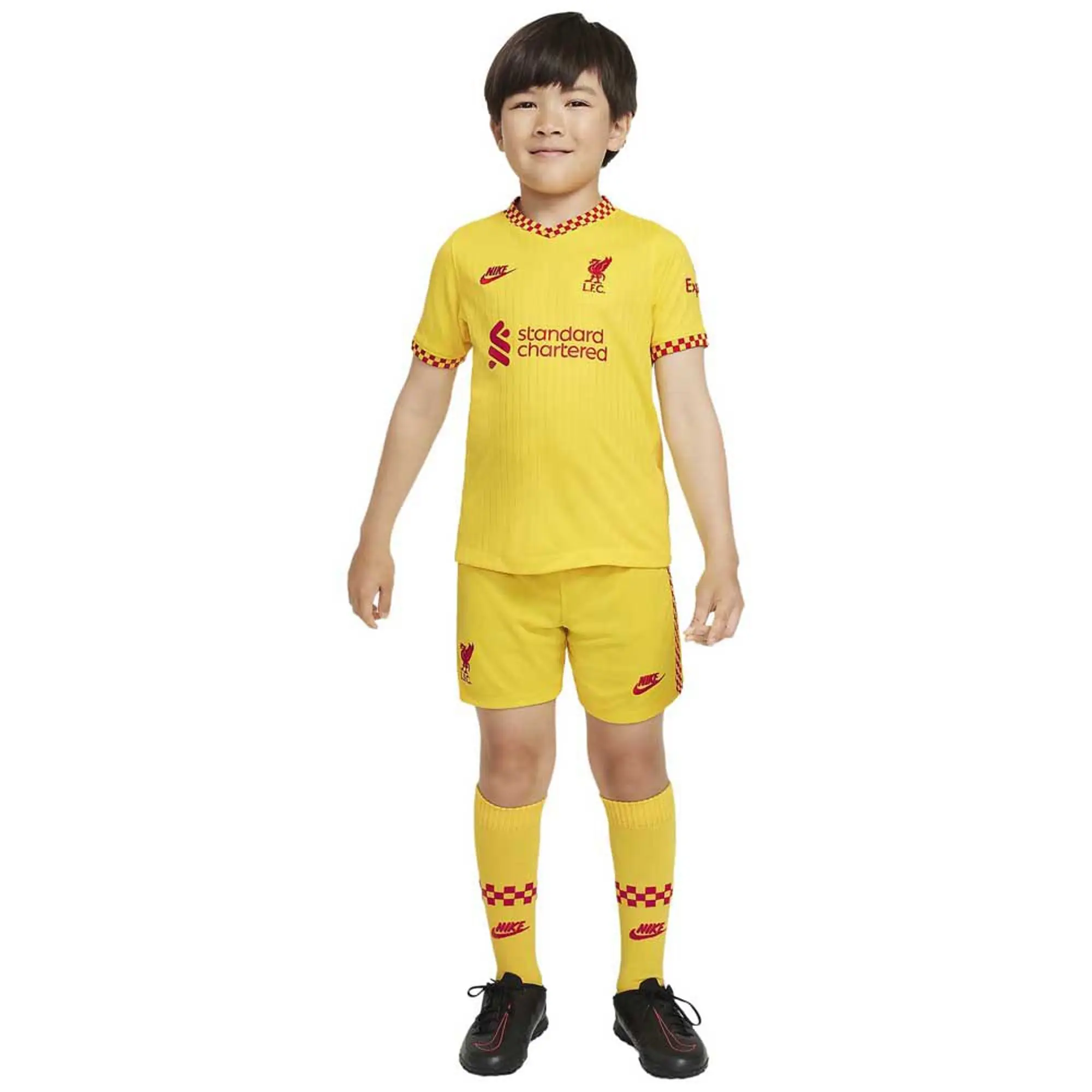 Nike Liverpool Kids SS Third Mini Kit 2021/22
