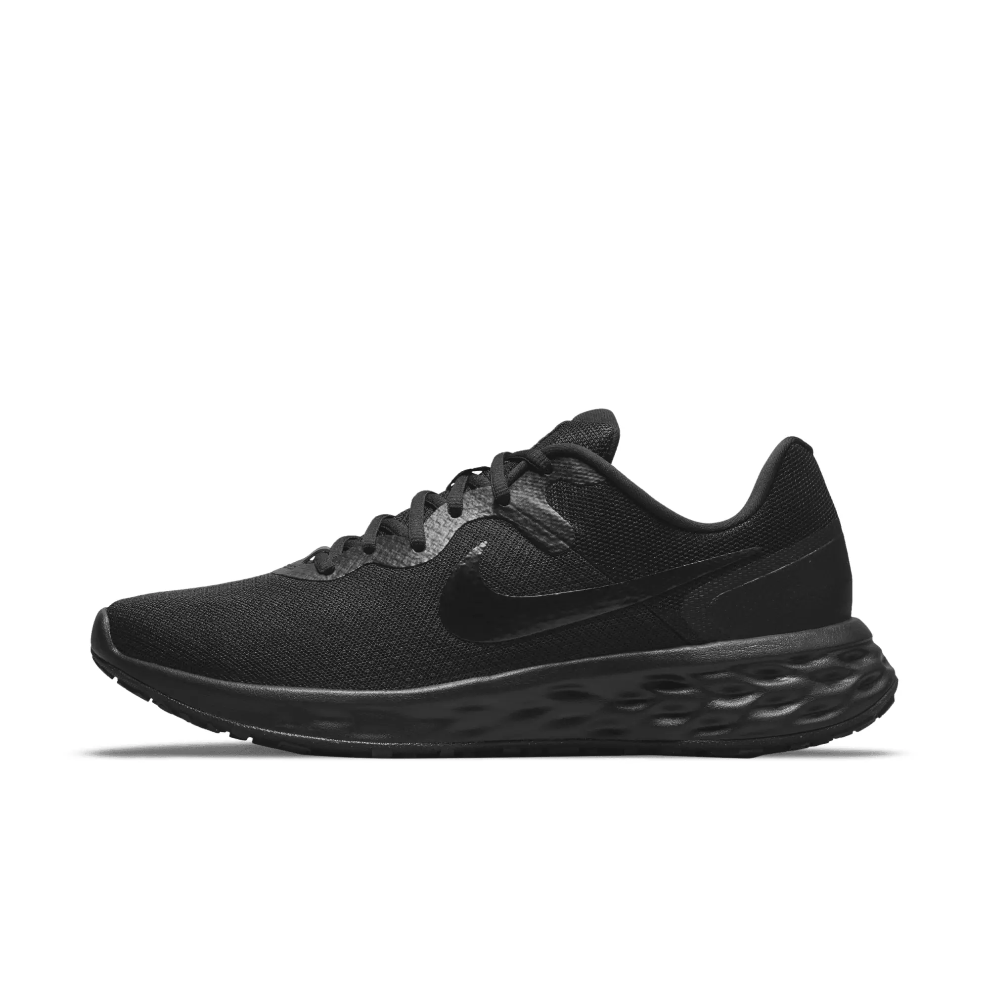 Nike Mens Running Trainers revolution 6 next na Lace Up black