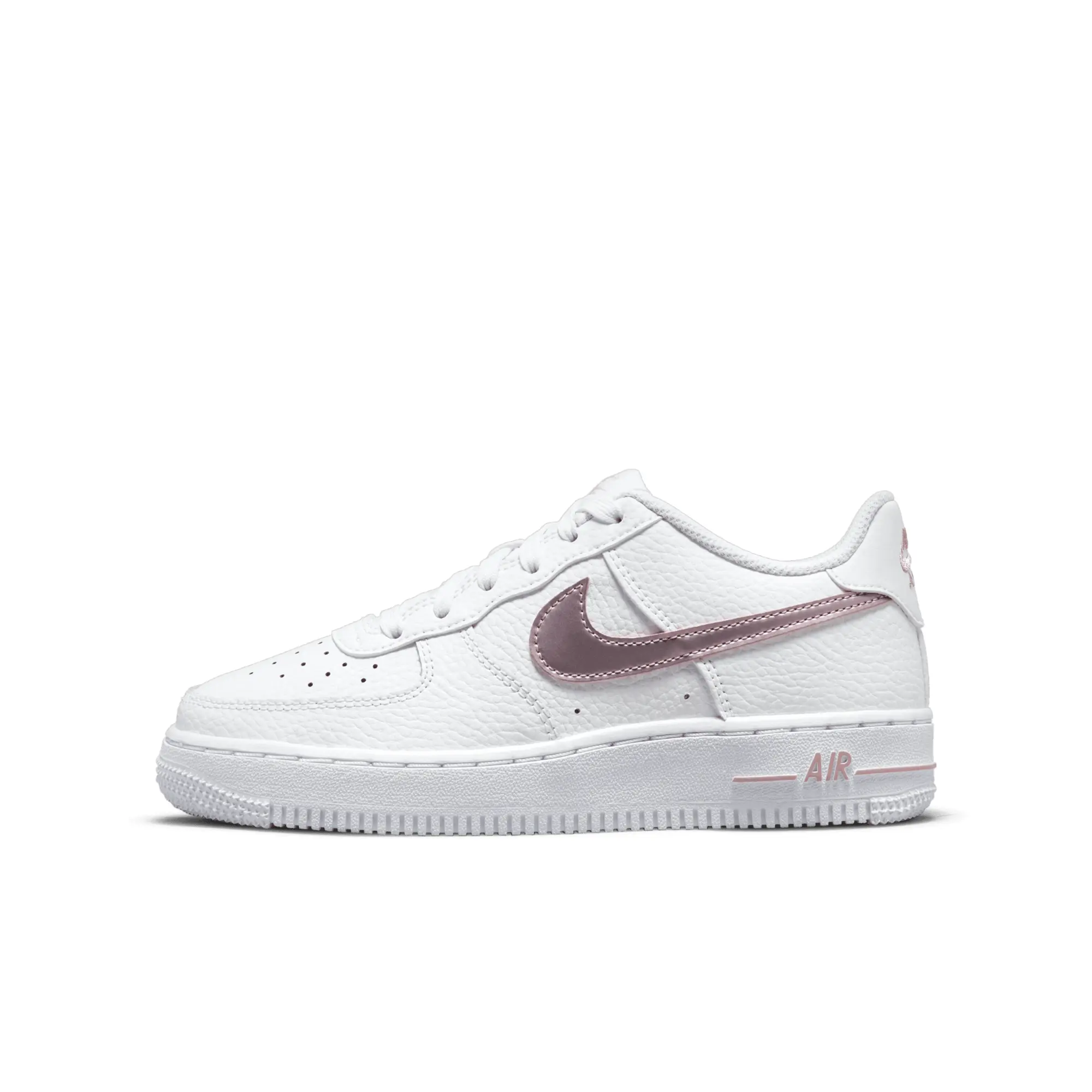 Nike Air Force 1 Low (GS) White Pink Glaze