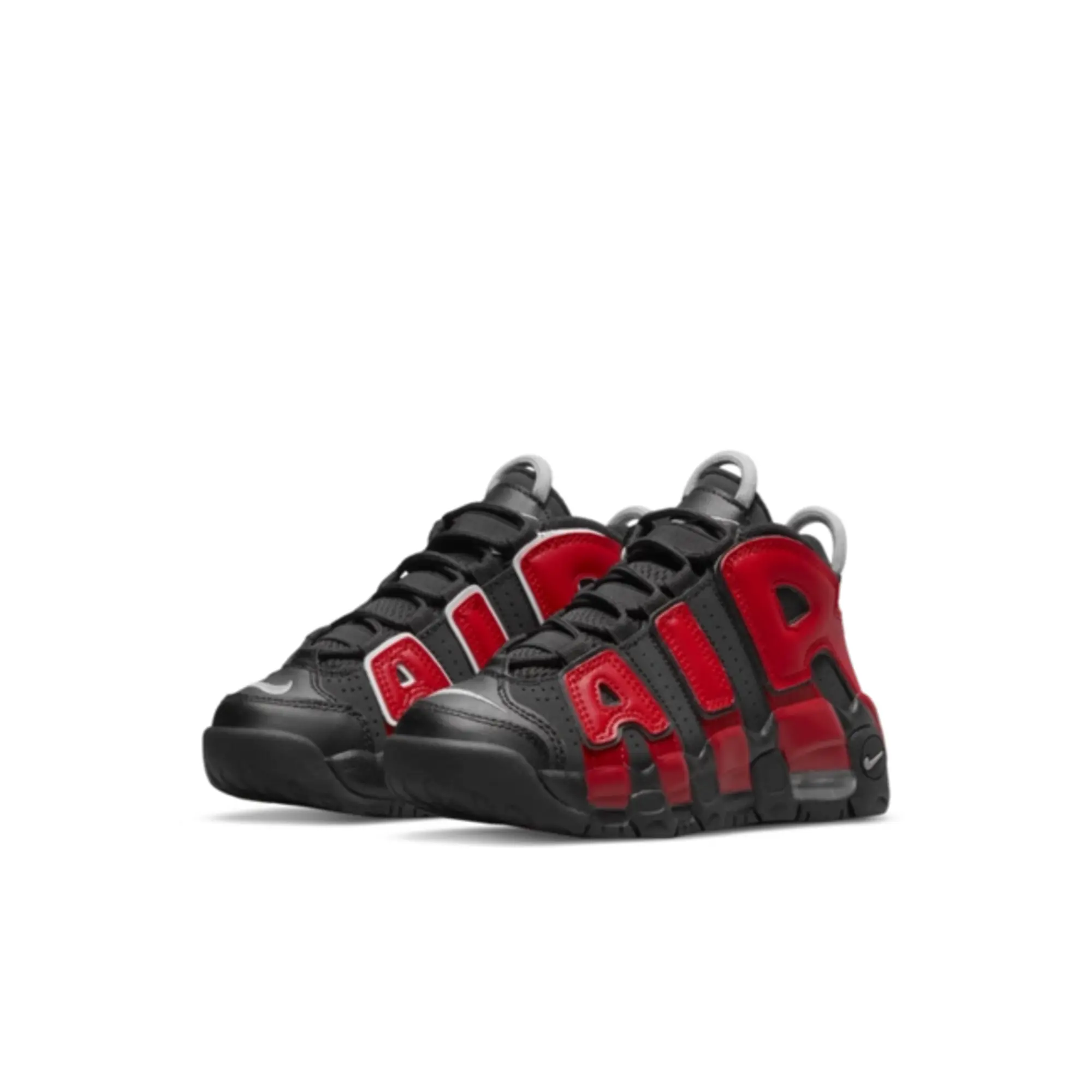 Nike Air More Uptempo Younger Kids' Shoes - Black